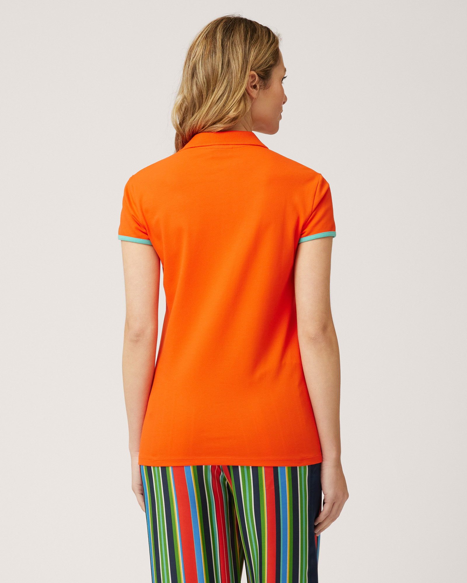 Contrasting Detail Polo