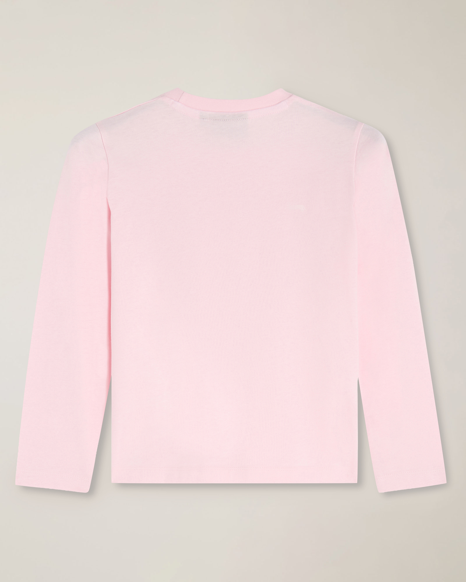  Camiseta de manga larga de punto con logotipo