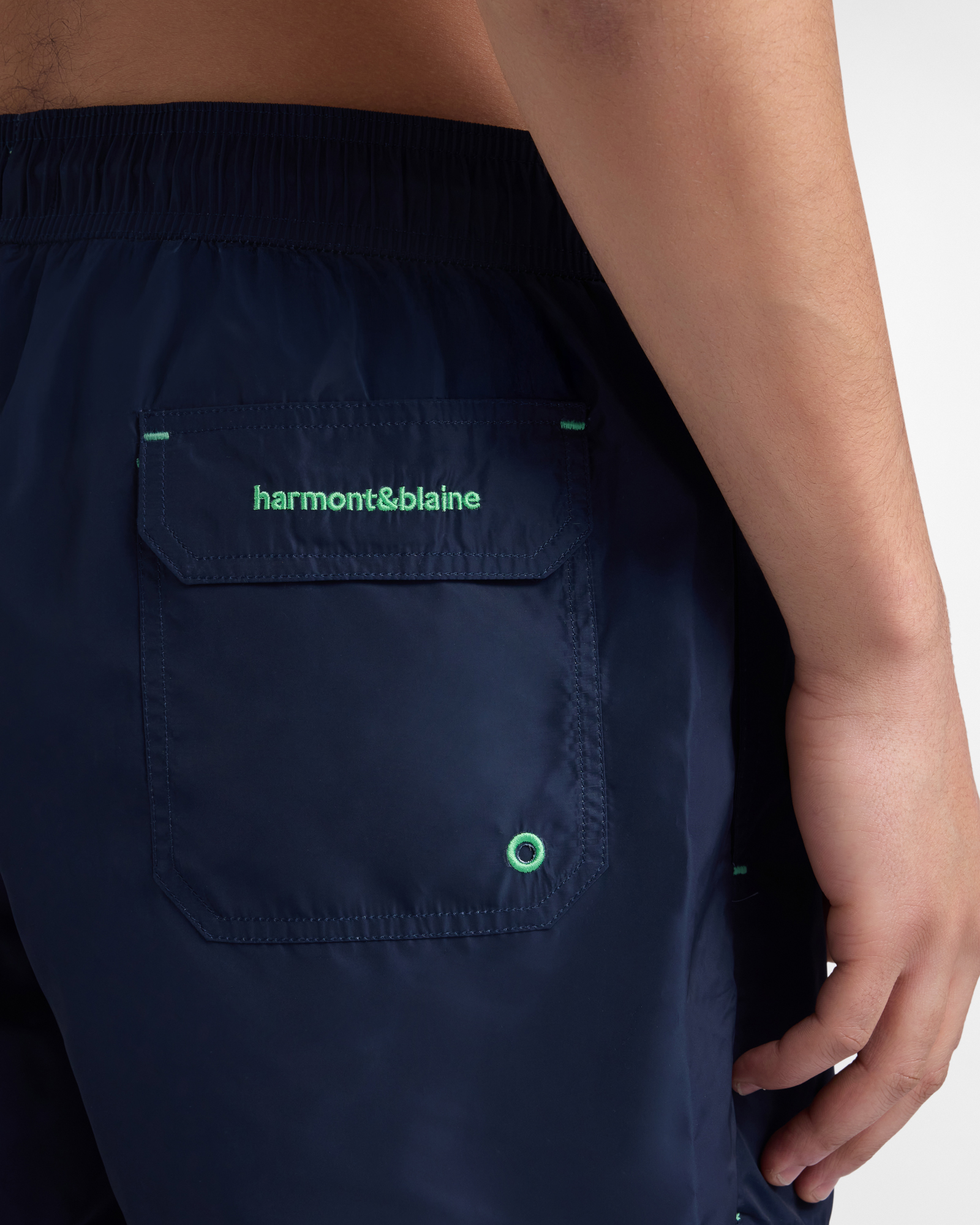 Men&rsquo;s short swim shorts, Blue, large image number 2