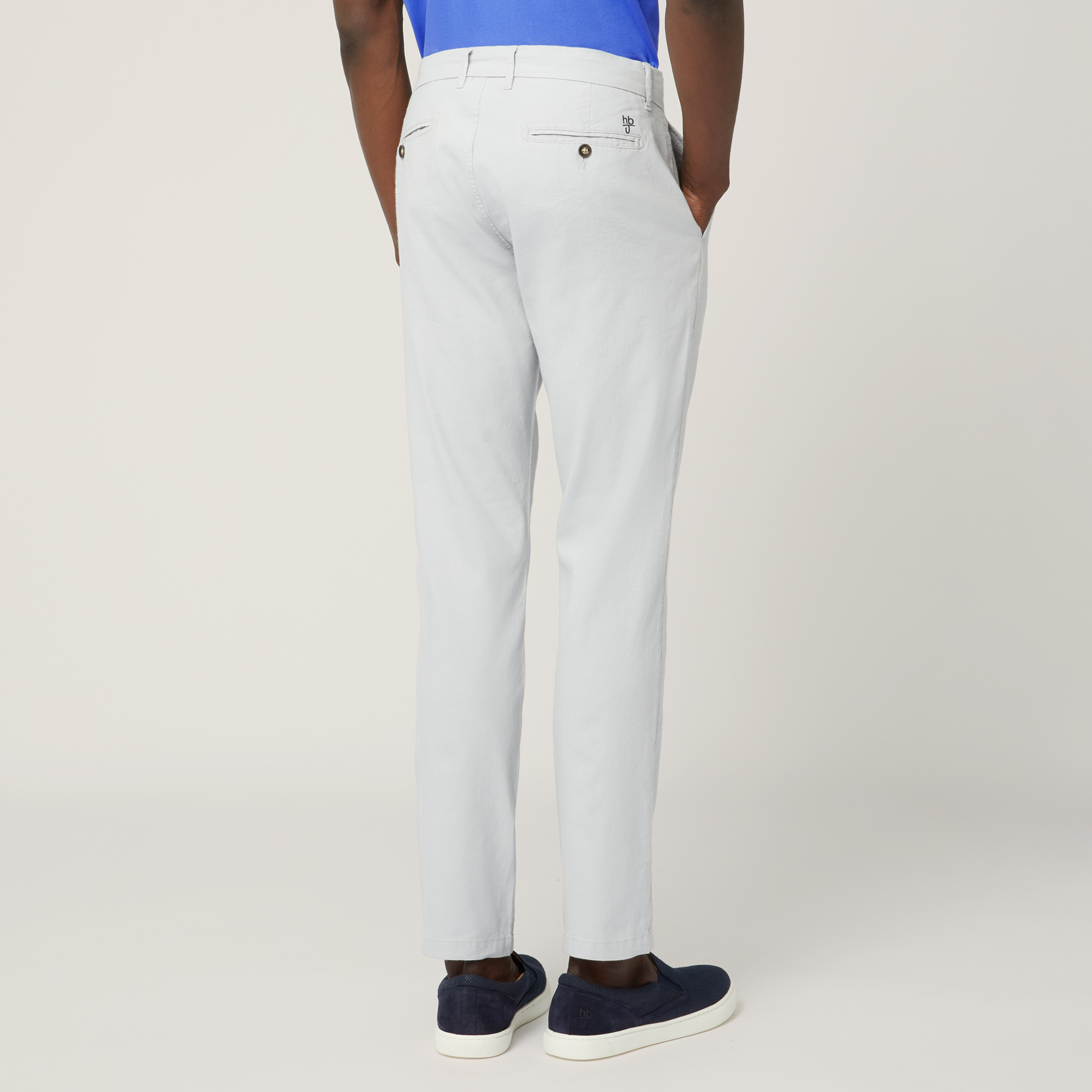Herno Men's Pantalone Sartoriale in Lino Brown
