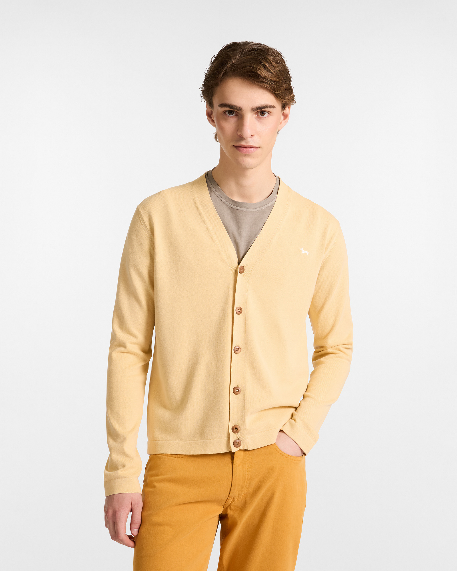 Cardigan de Algodón Capsule Earth Dye