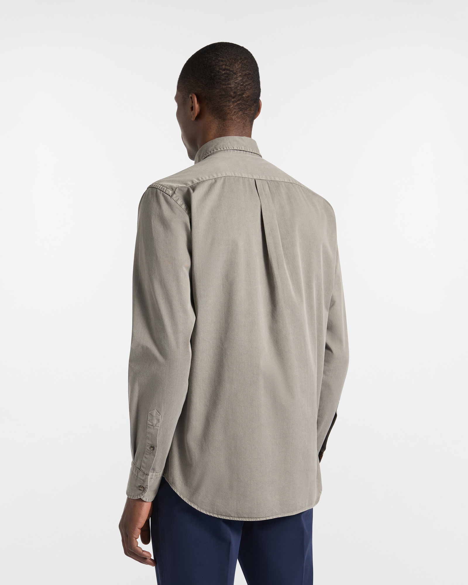 Gabardine Shirt with Earth Dye Capsule