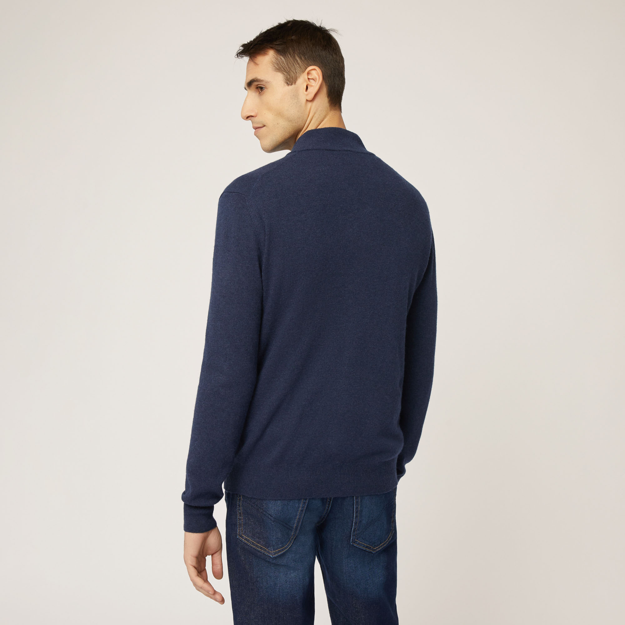 Pullover Full Zip, Light Blue, large image number 1