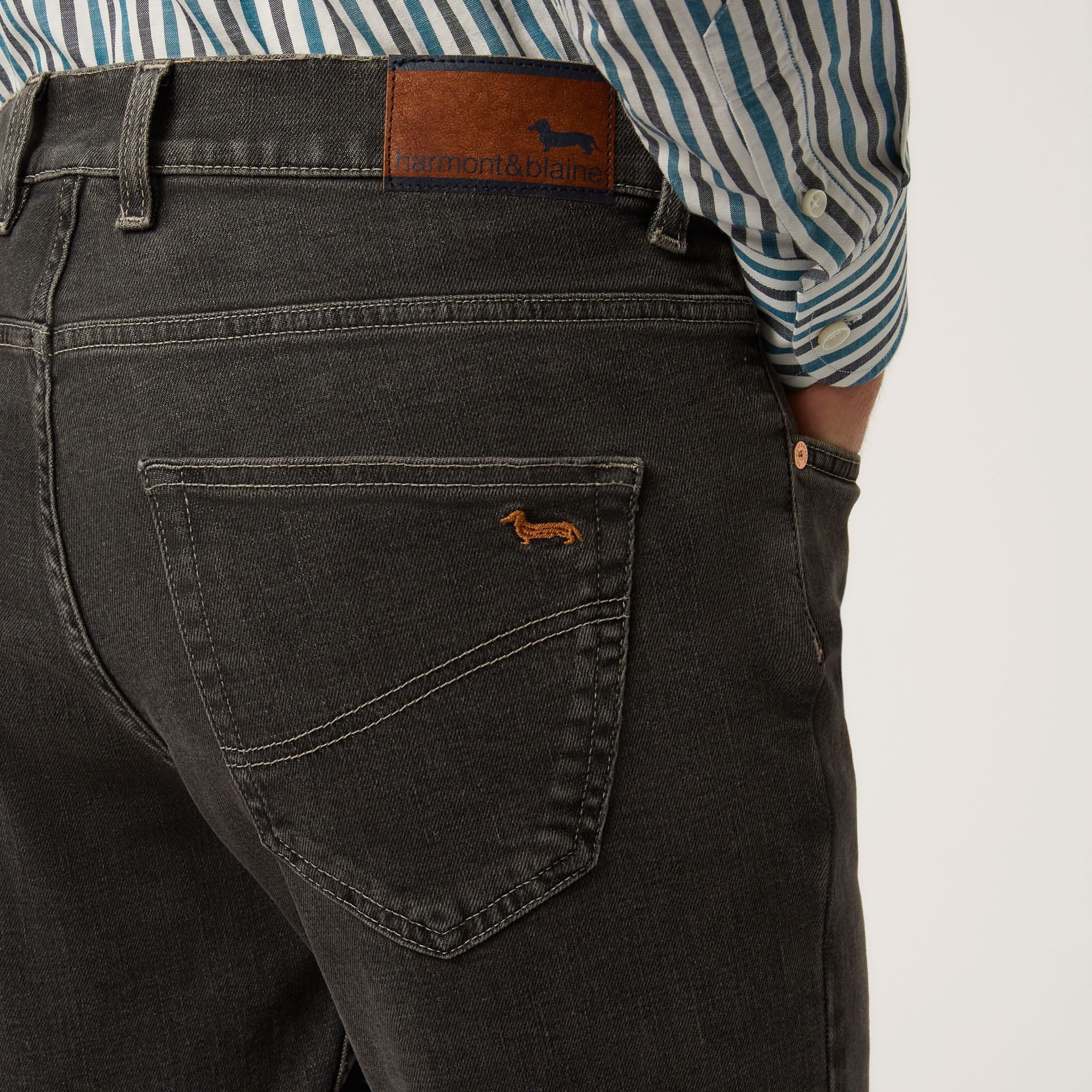 Art Academy Five-Pocket Pants, Beige, large image number 2