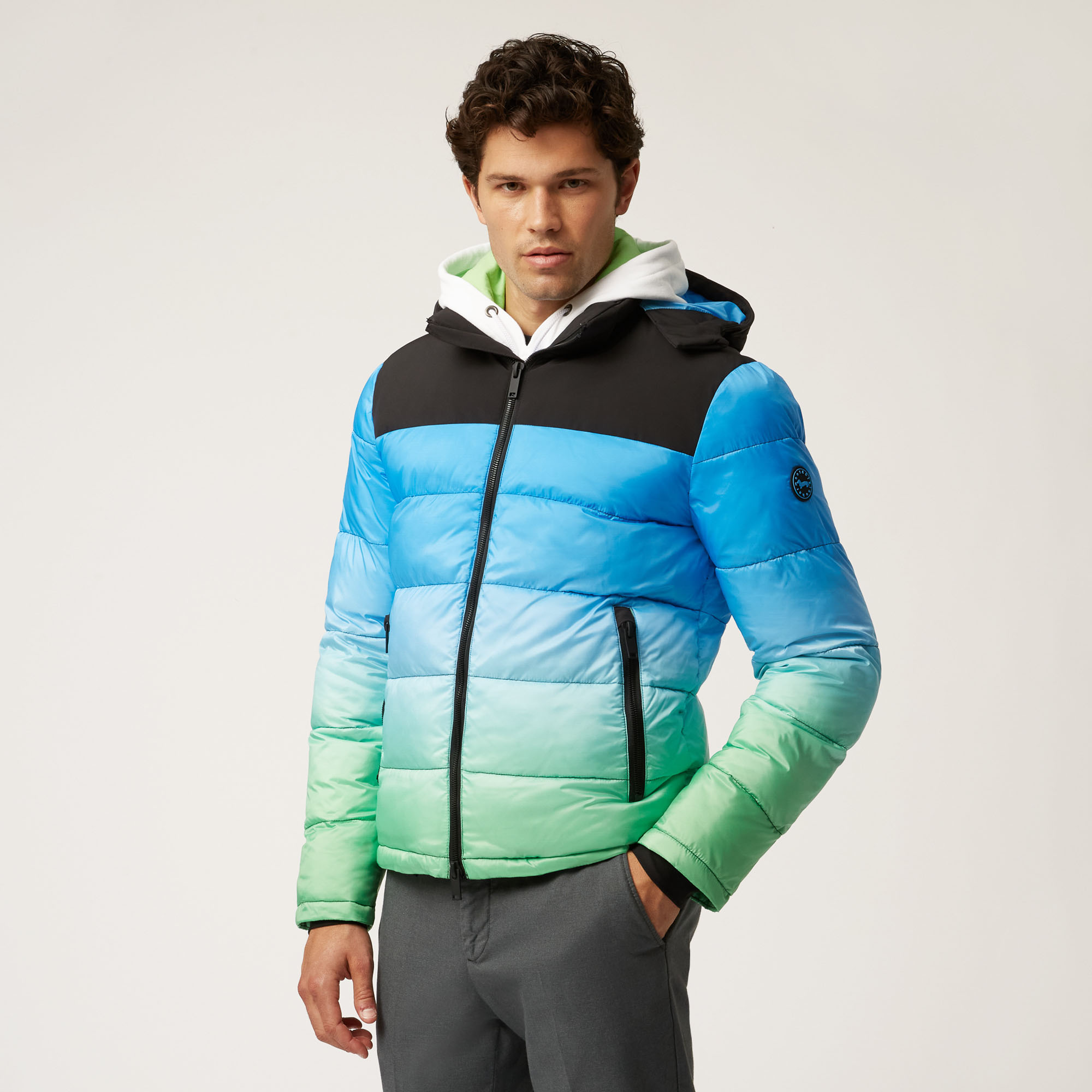 Ski Lounge Dégradé Hooded Jacket