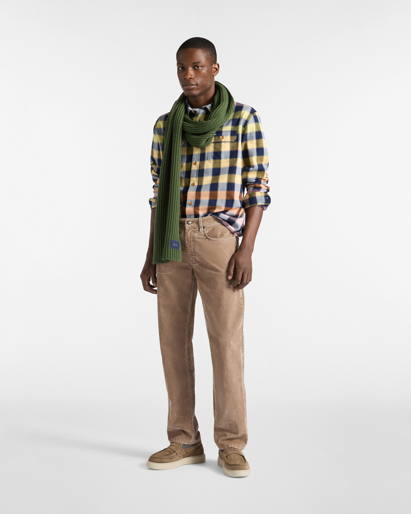 5-Pocket Regular Fit Pants, Sand, large image number 3