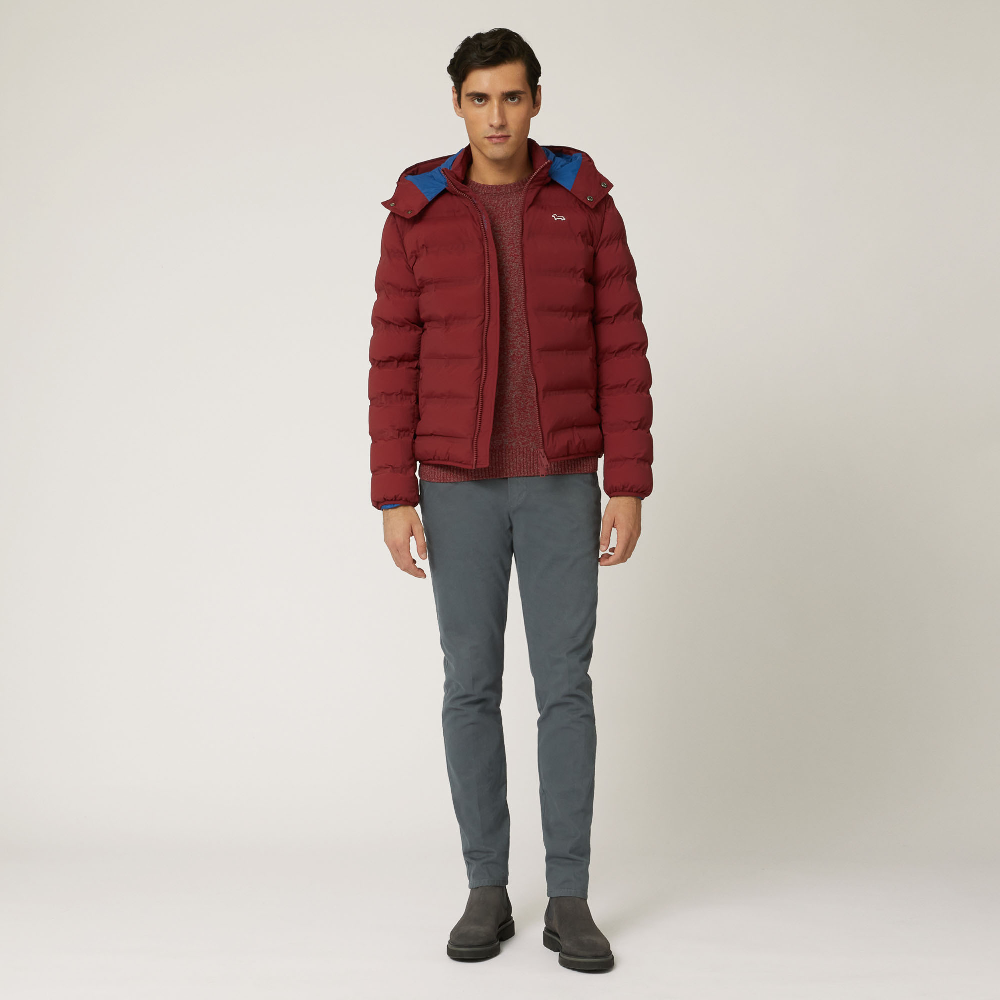 Gesteppte Thermofix-Bomberjacke Mit Stickerei, Lila, large image number 3