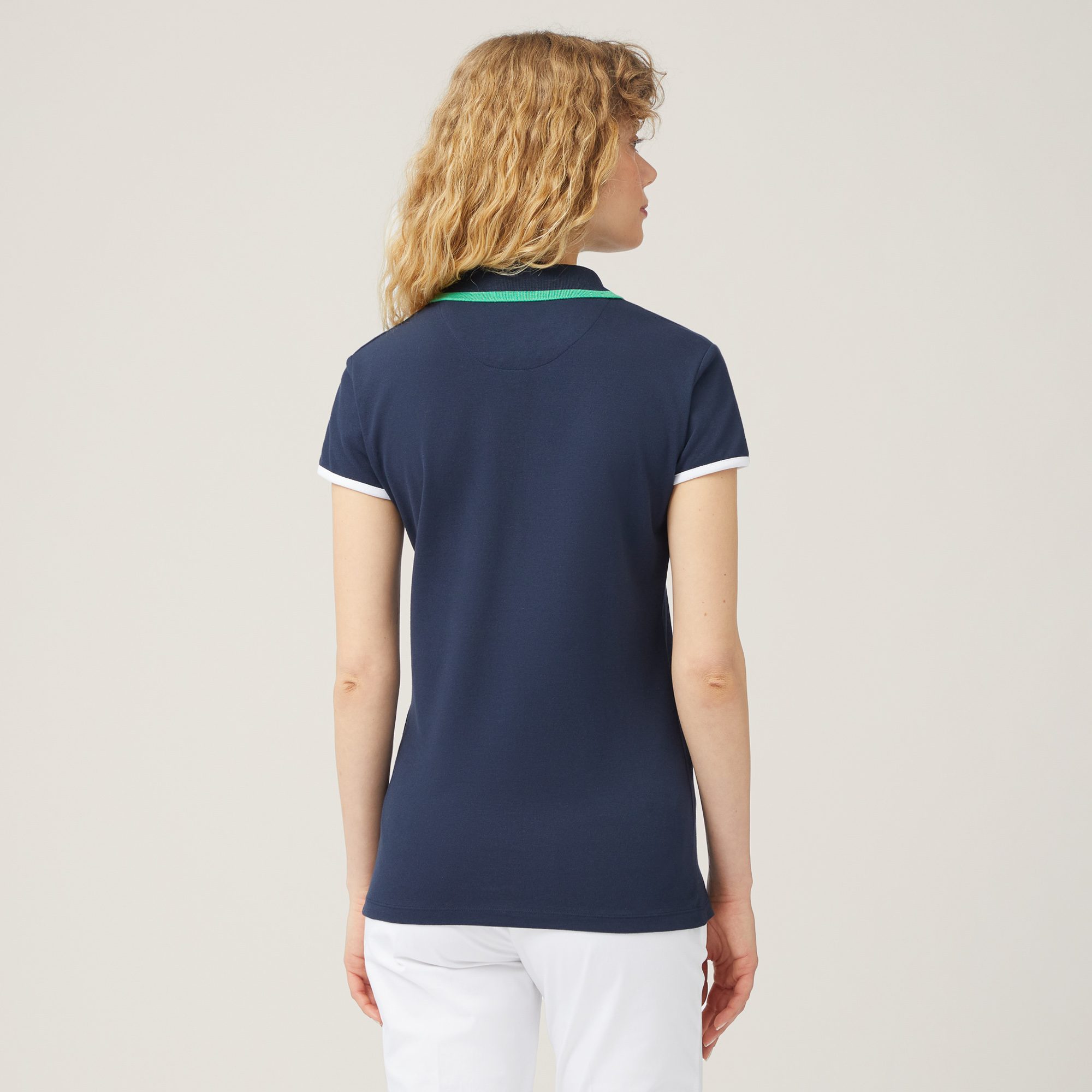 Poloshirt ohne Knöpfe, Blau, large image number 1