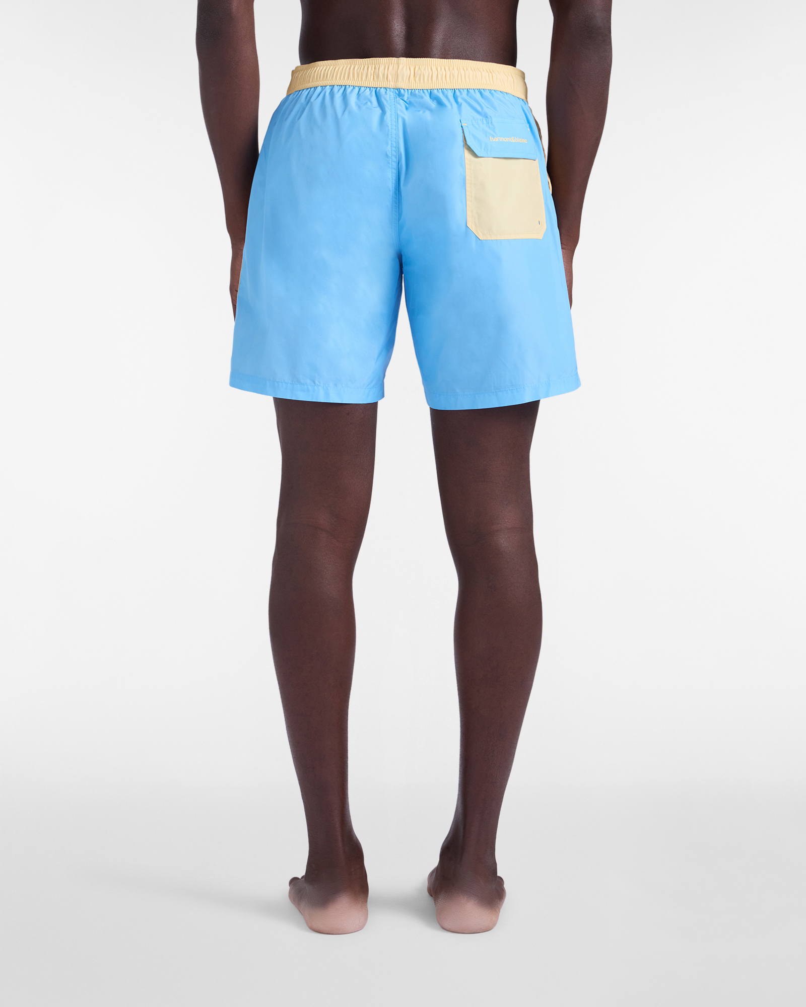Men&rsquo;s two-tone swim shorts
