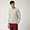 Jersey De Cuello Alto De Lana Merina, Beige, swatch