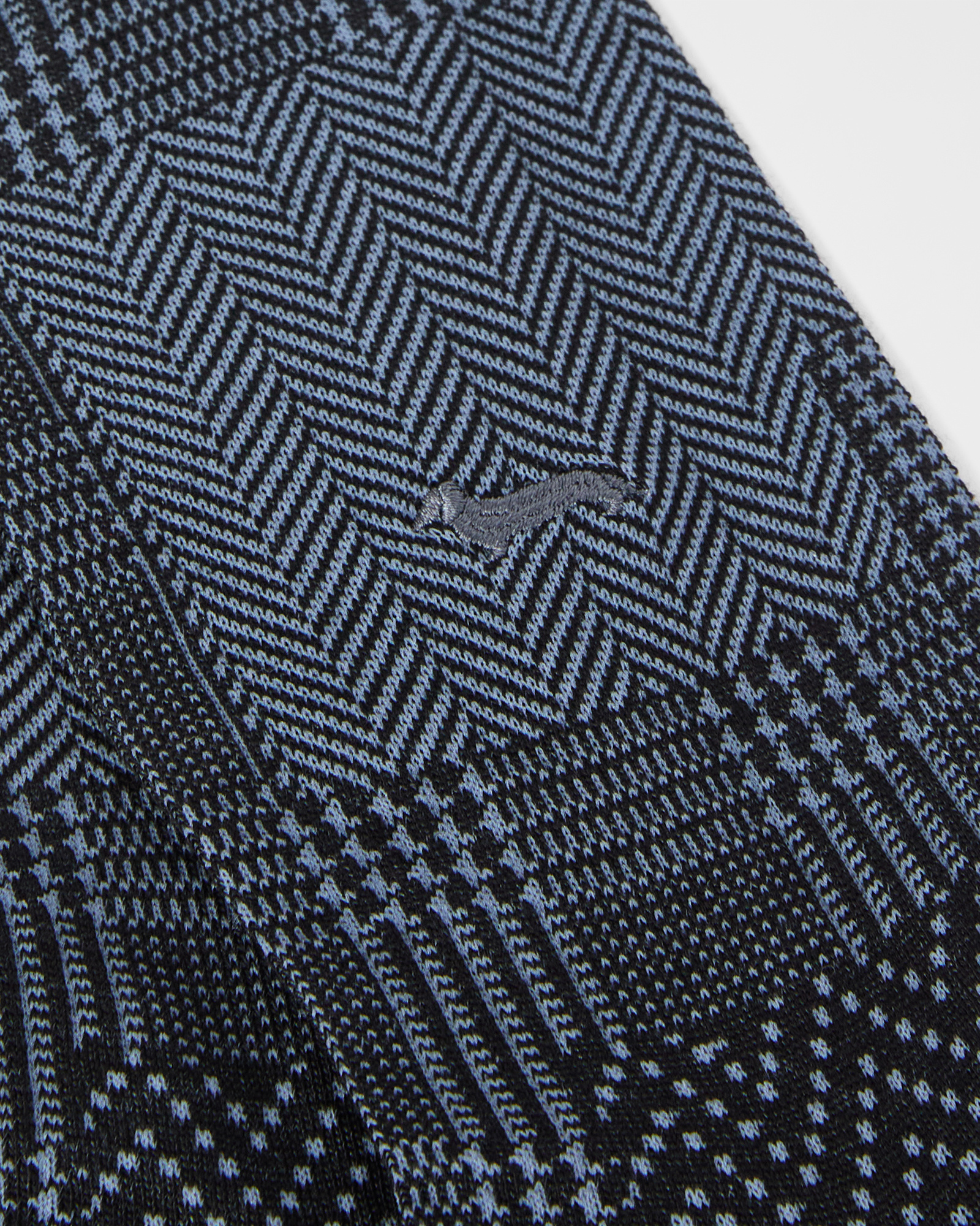 Short Sock in Prince of Wales Pattern
