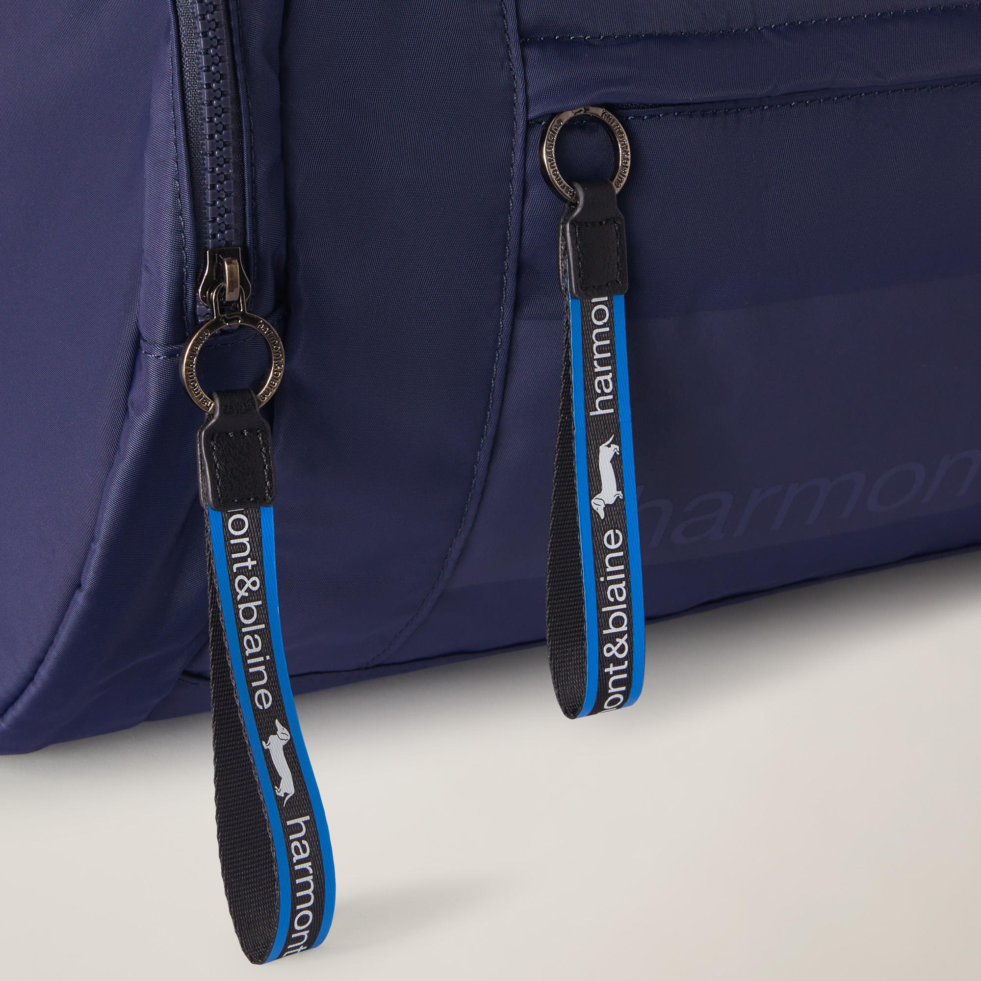 Duffel Bag with Logo, Blue, large image number 2