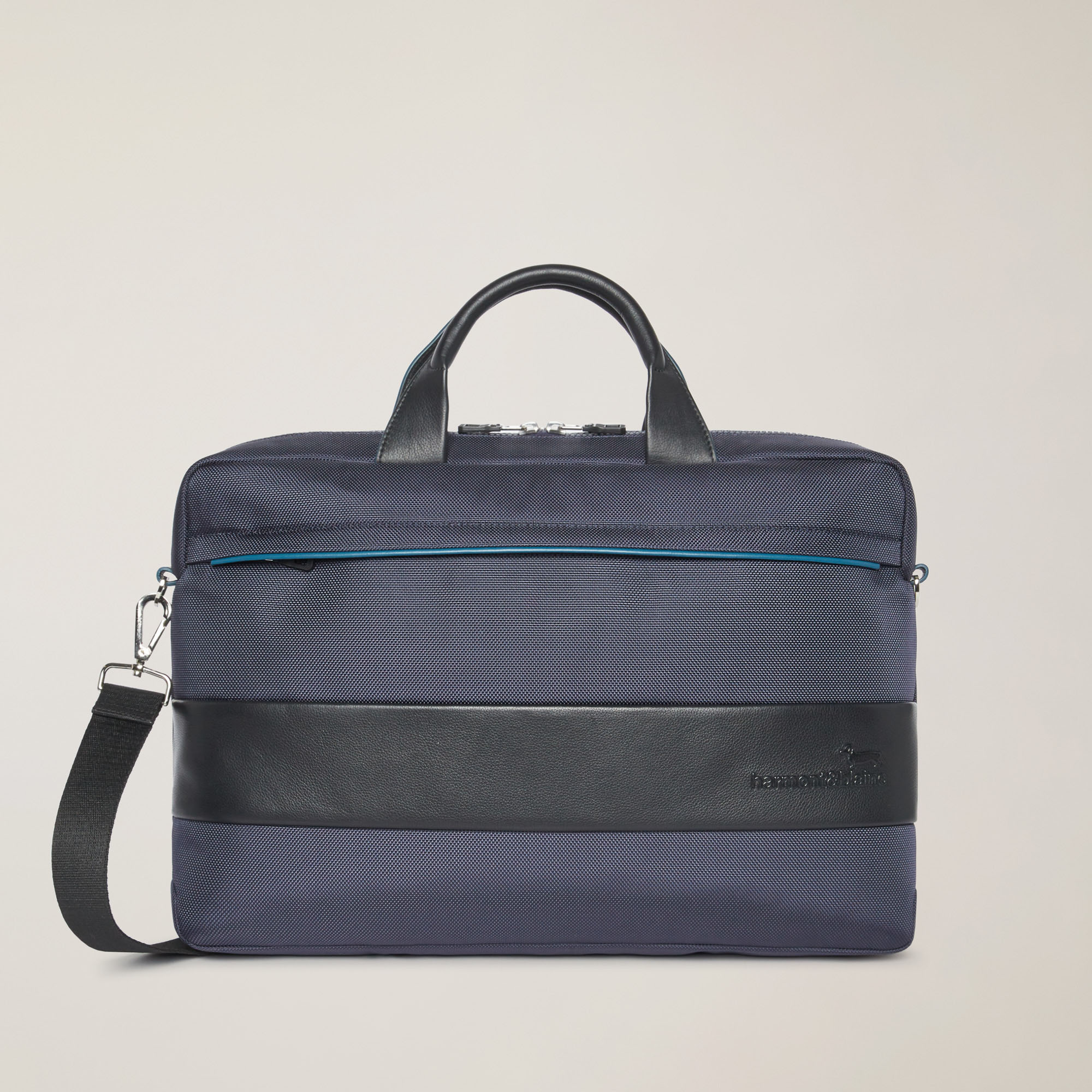 Laptop Bag With Logo, Blue, large image number 0