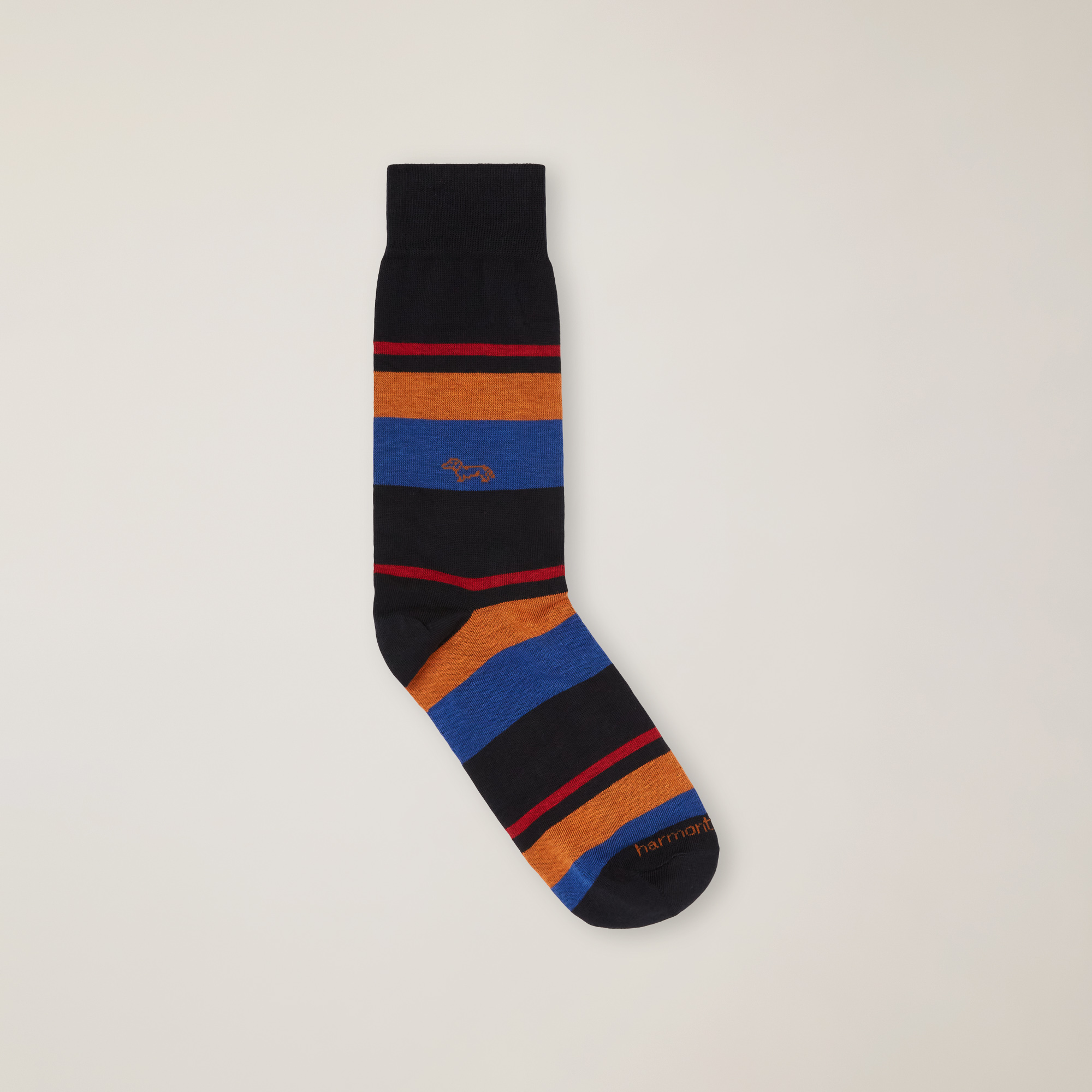 Dachshund Striped Medium Socks 