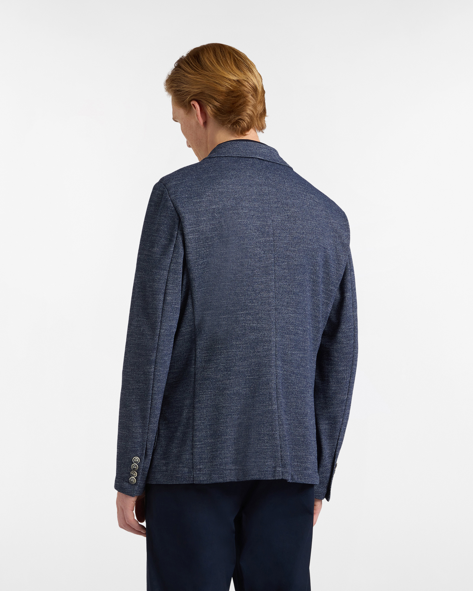 Giacca Uomo in Jersey a Trama Irregolare