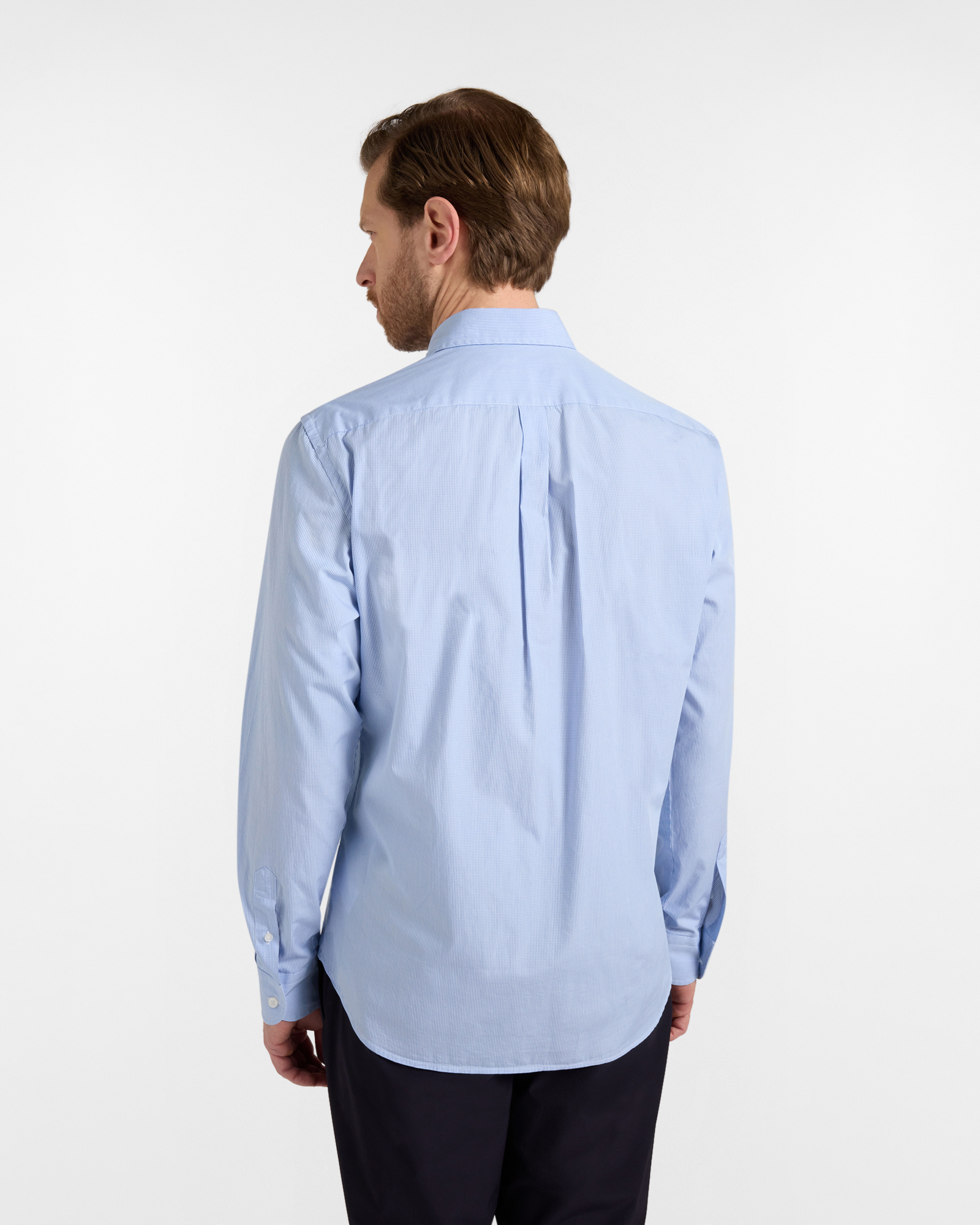 Camicia Uomo Regular Fit in Cotone Con Contrasti Interni