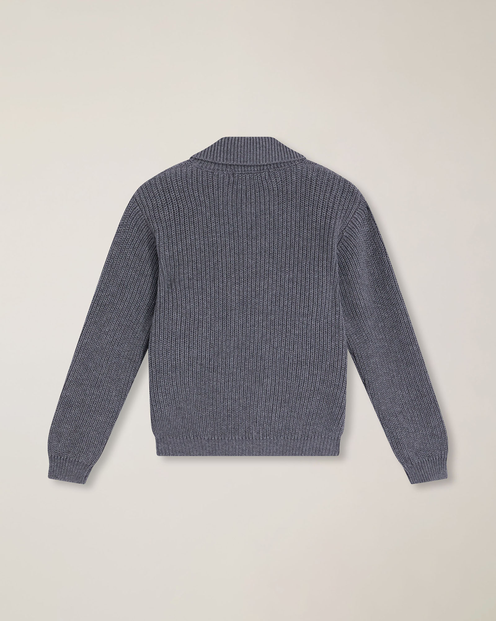 Cardigan with shawl collar, Dark Gray, large image number 1