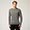 Essentials cotton and cashmere sweater, Grey, swatch