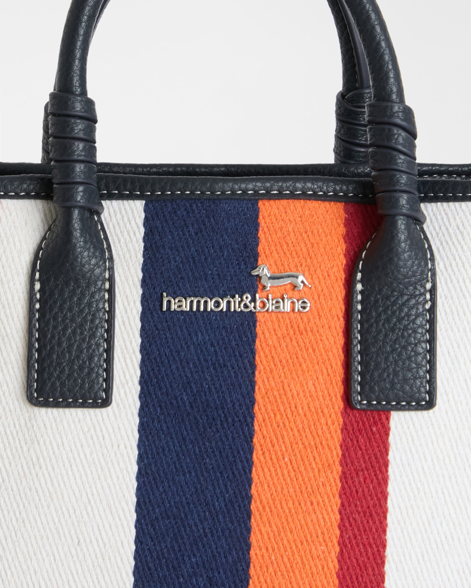 Small striped shopper, Blue, large image number 2