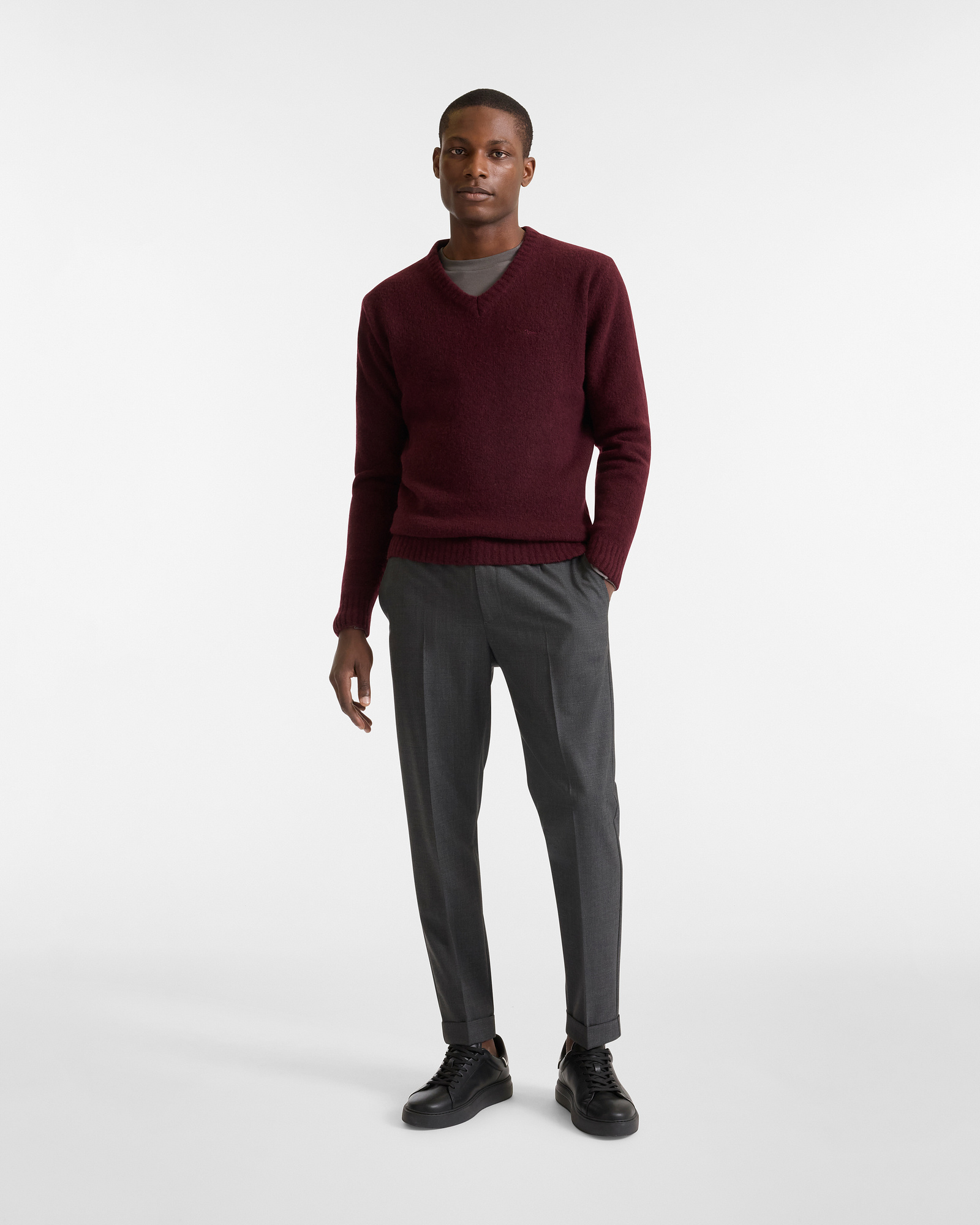 De-Stressed Chino Pants, Gray, large image number 3