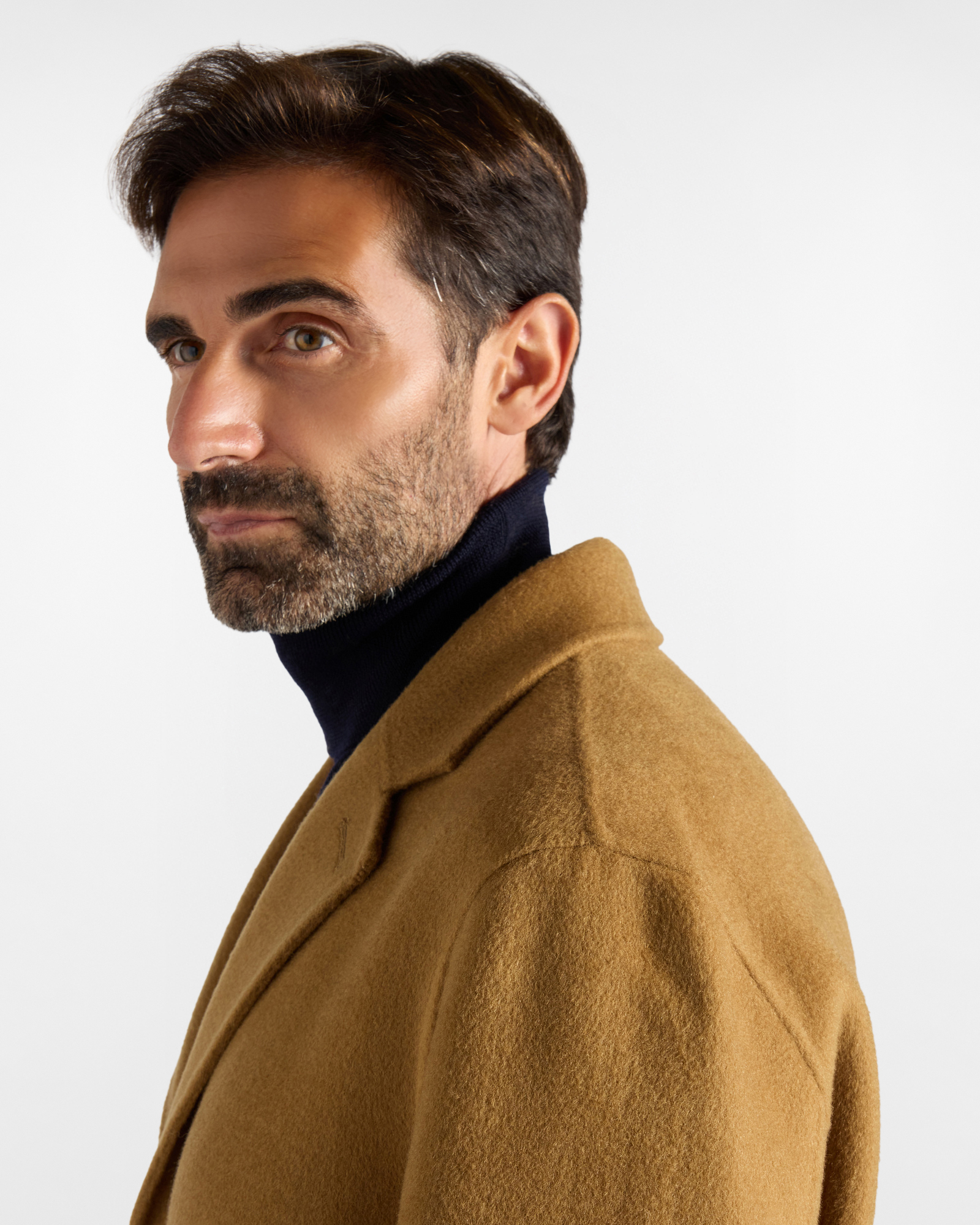 Wool Coat, LIGHT BROWN, large image number 2