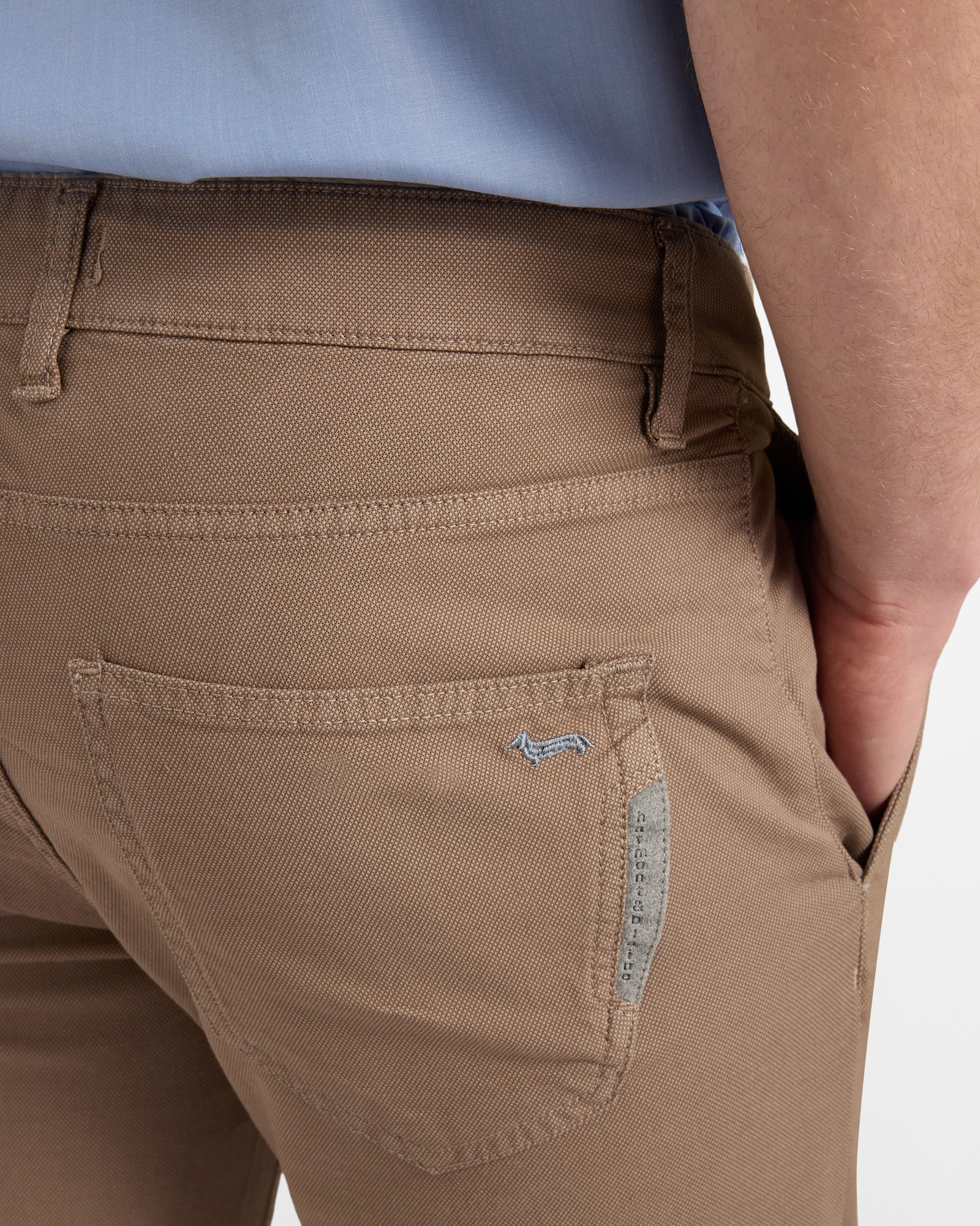 Men&rsquo;s narrow-fit Colorfive trousers, Grey, large image number 2