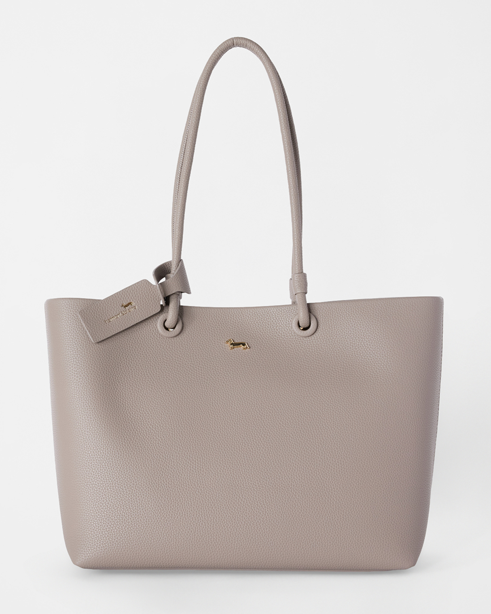 Women's brown shopper