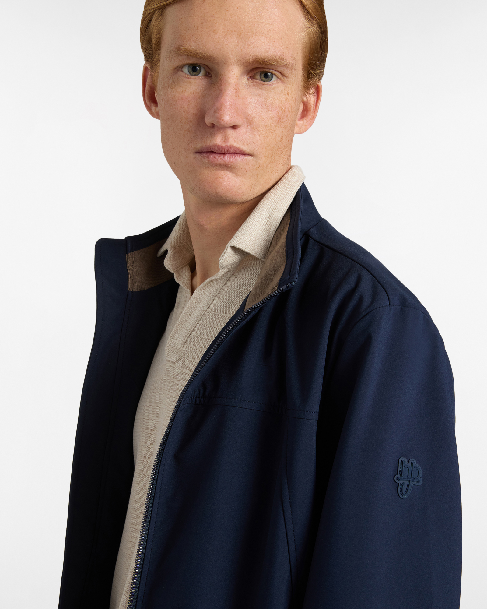 Giubbino Uomo in Soft Shell, Blu scuro, large image number 2