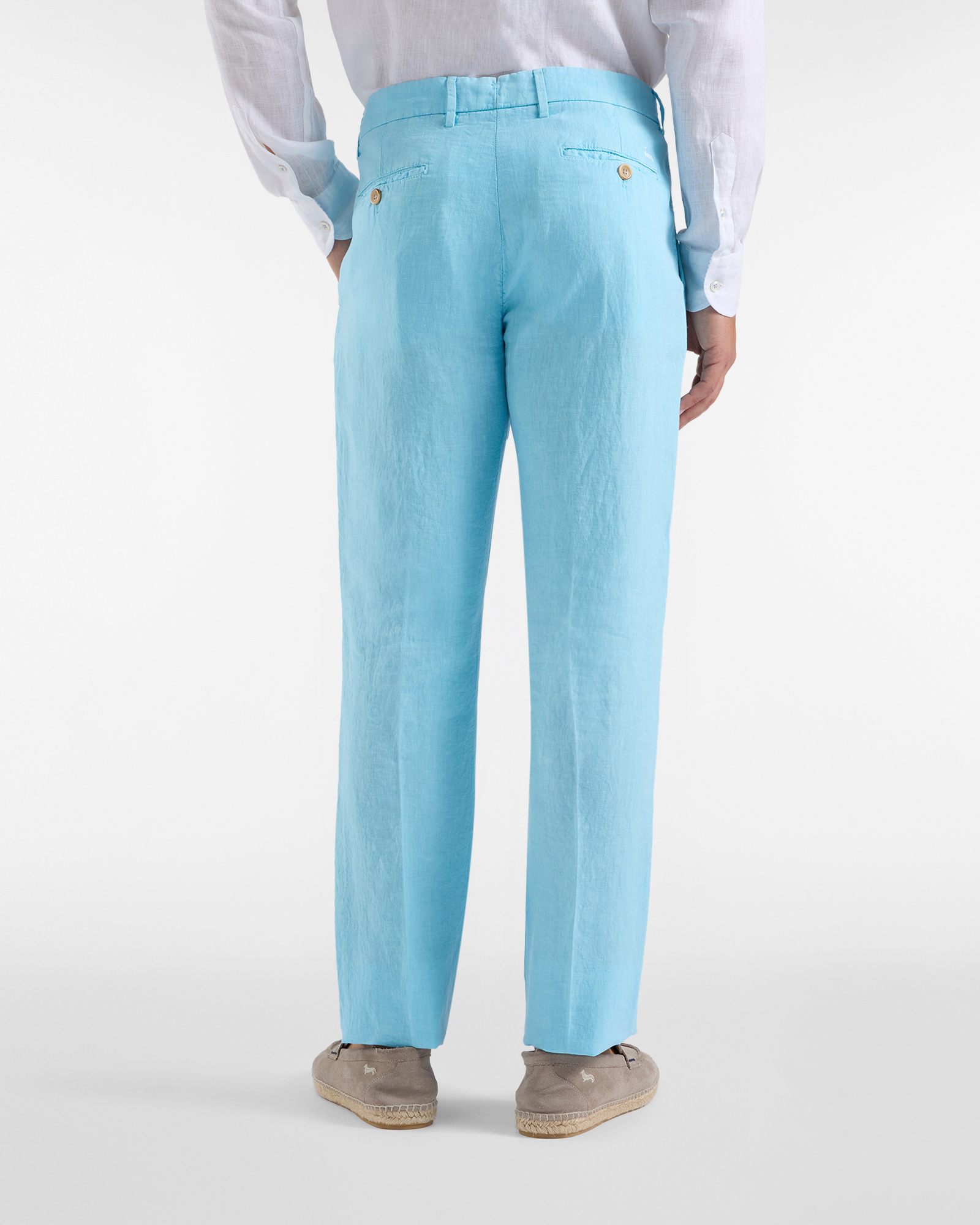 Men's regular-fit linen chino pants