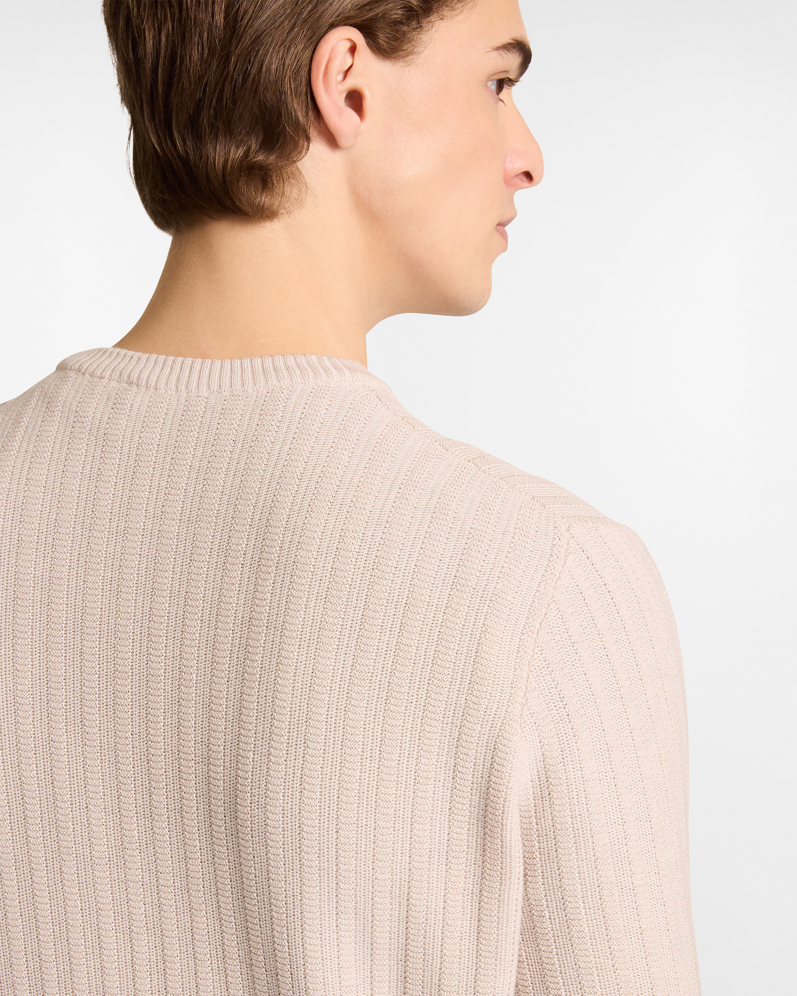 Pullover In Lana A Coste