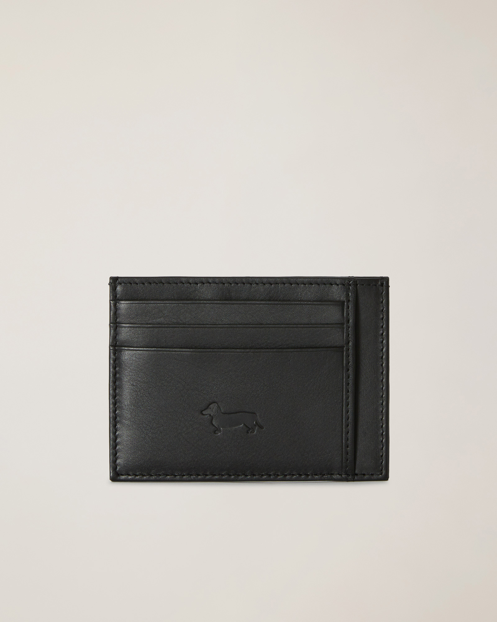 Leather Card Holder with Logo