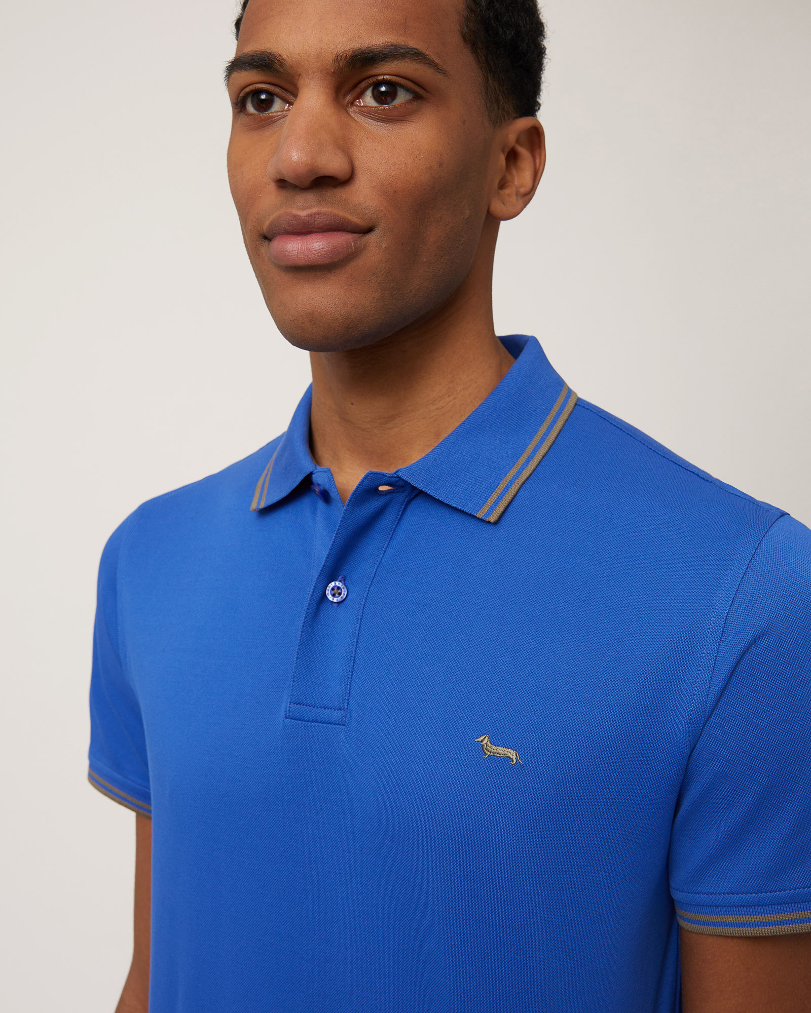 Poloshirt mit Streifendetails, Hellblau, large image number 2