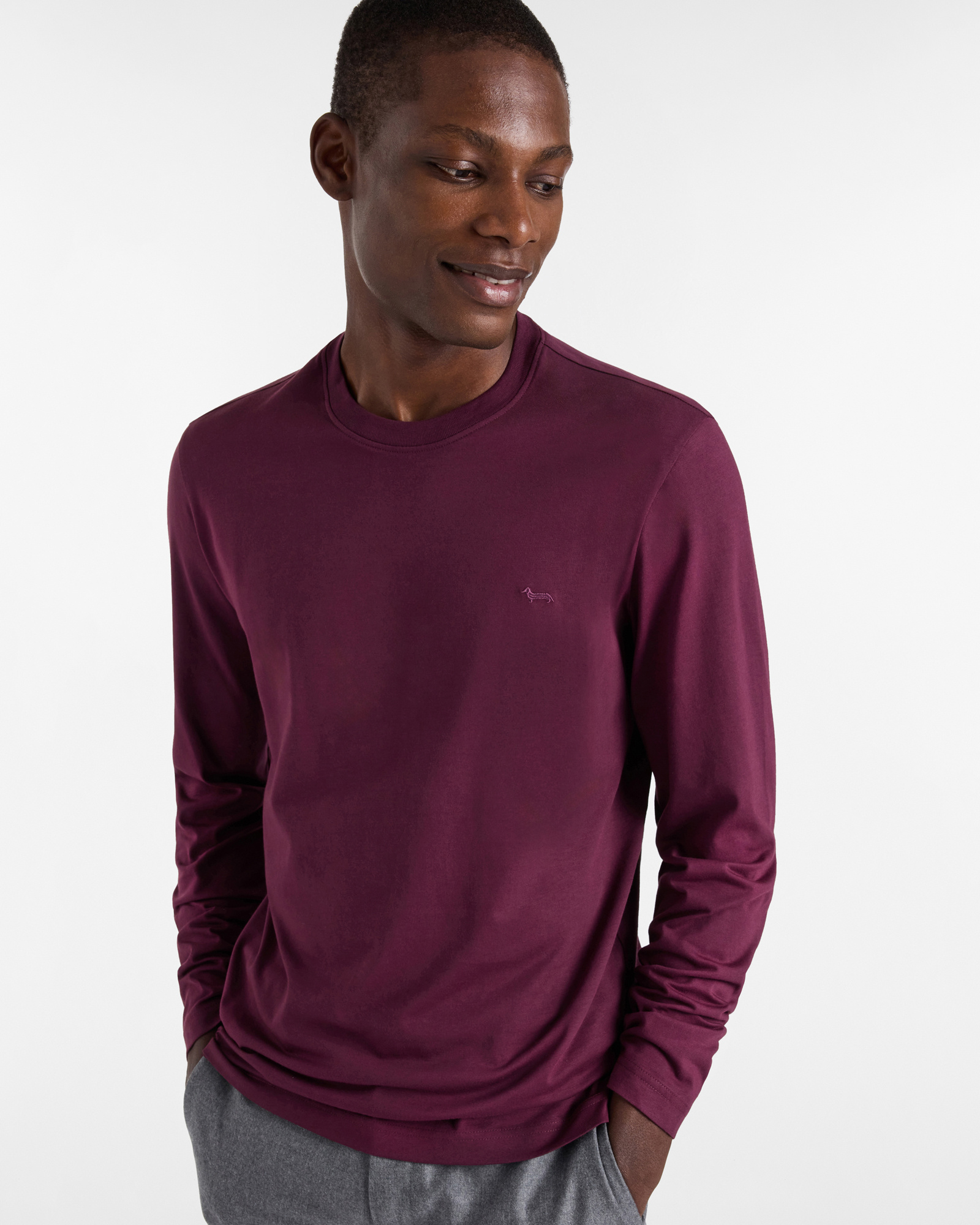 Long Sleeve T-Shirt with Dachshund