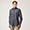 Multicolored-Stripe Cotton Shirt, Blu Scuro/Multicolor, swatch
