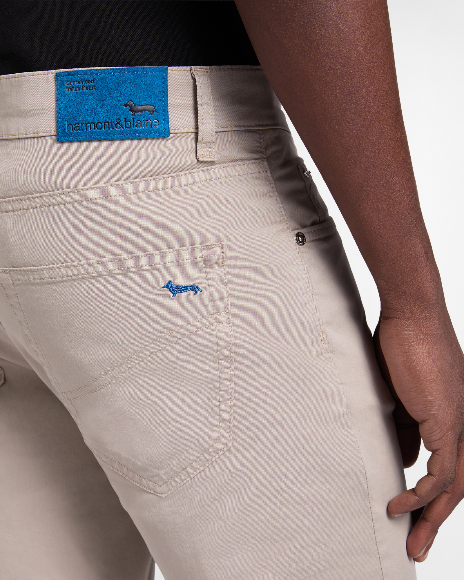 Narrow-fit five-pocket trousers, Gray, large image number 2