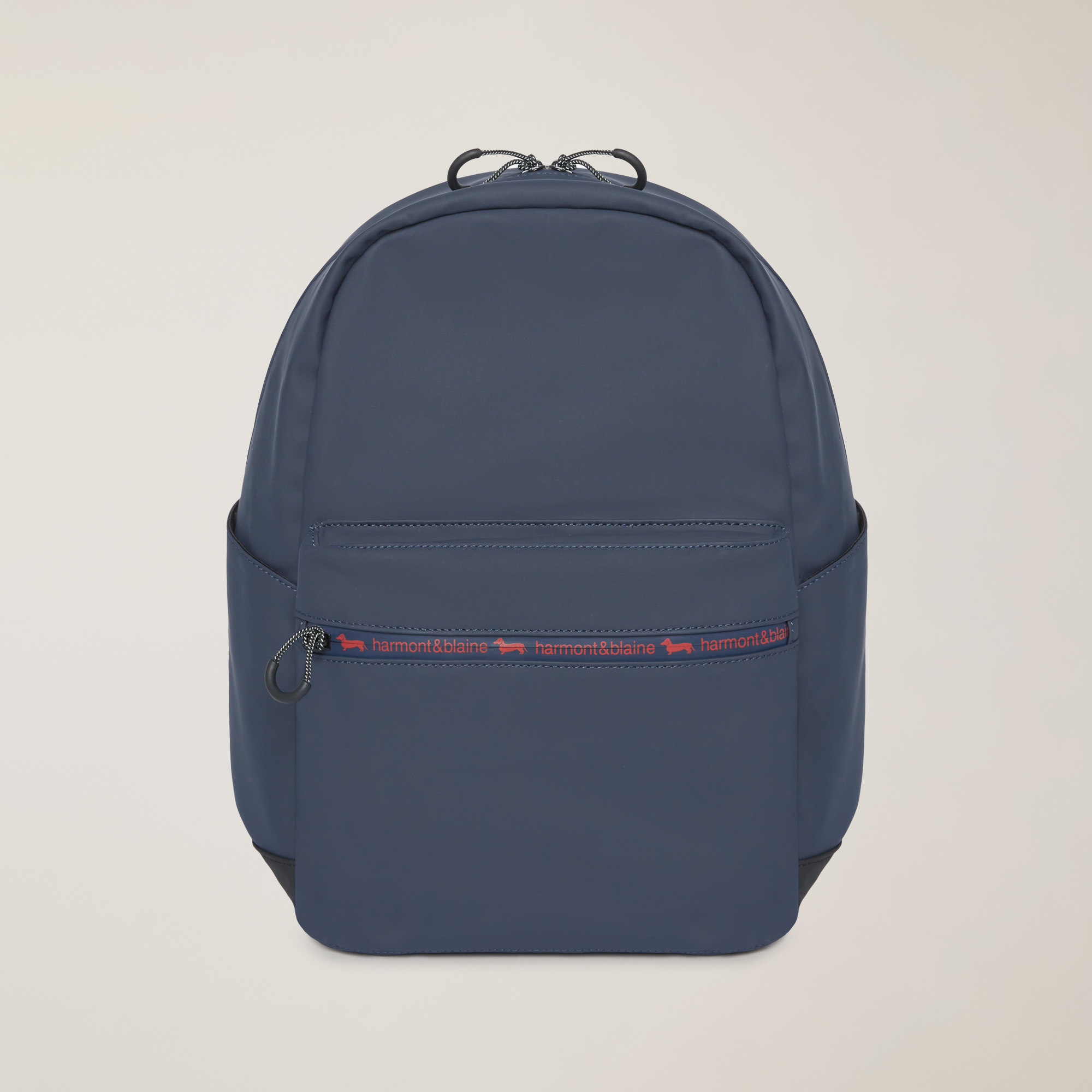 Backpack With Branded Details, Blue, large image number 0