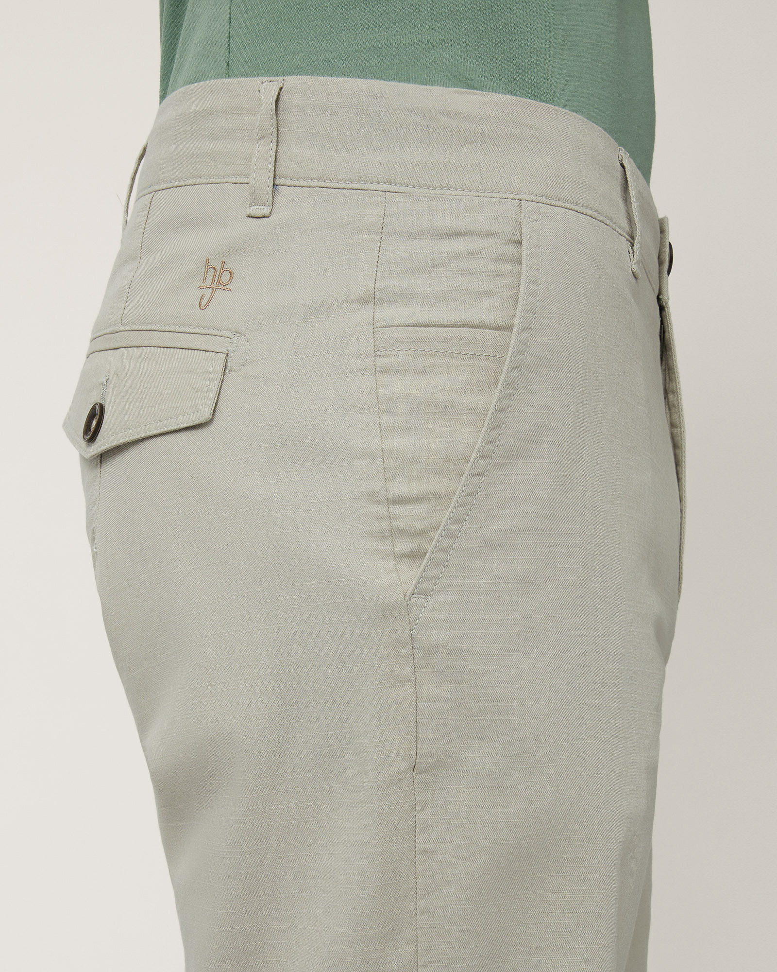 Multi-Pocket Cotton Shorts, Sand, large image number 2