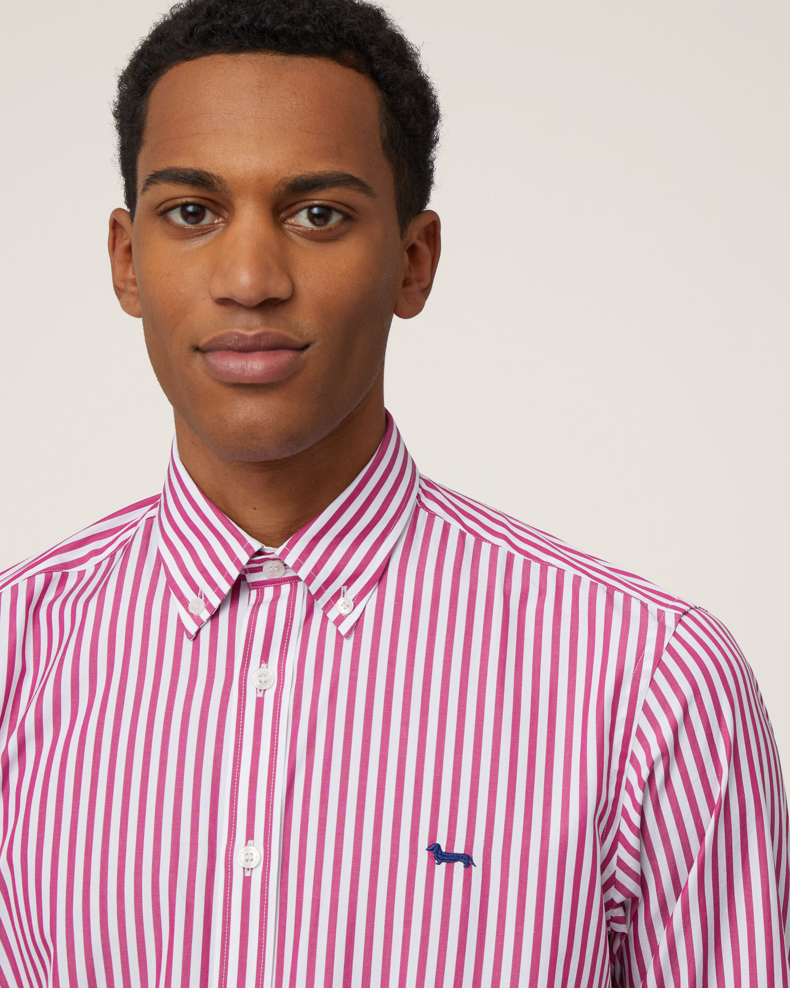 Chemise À Rayures Sorbetto, Rose mélé, large image number 2