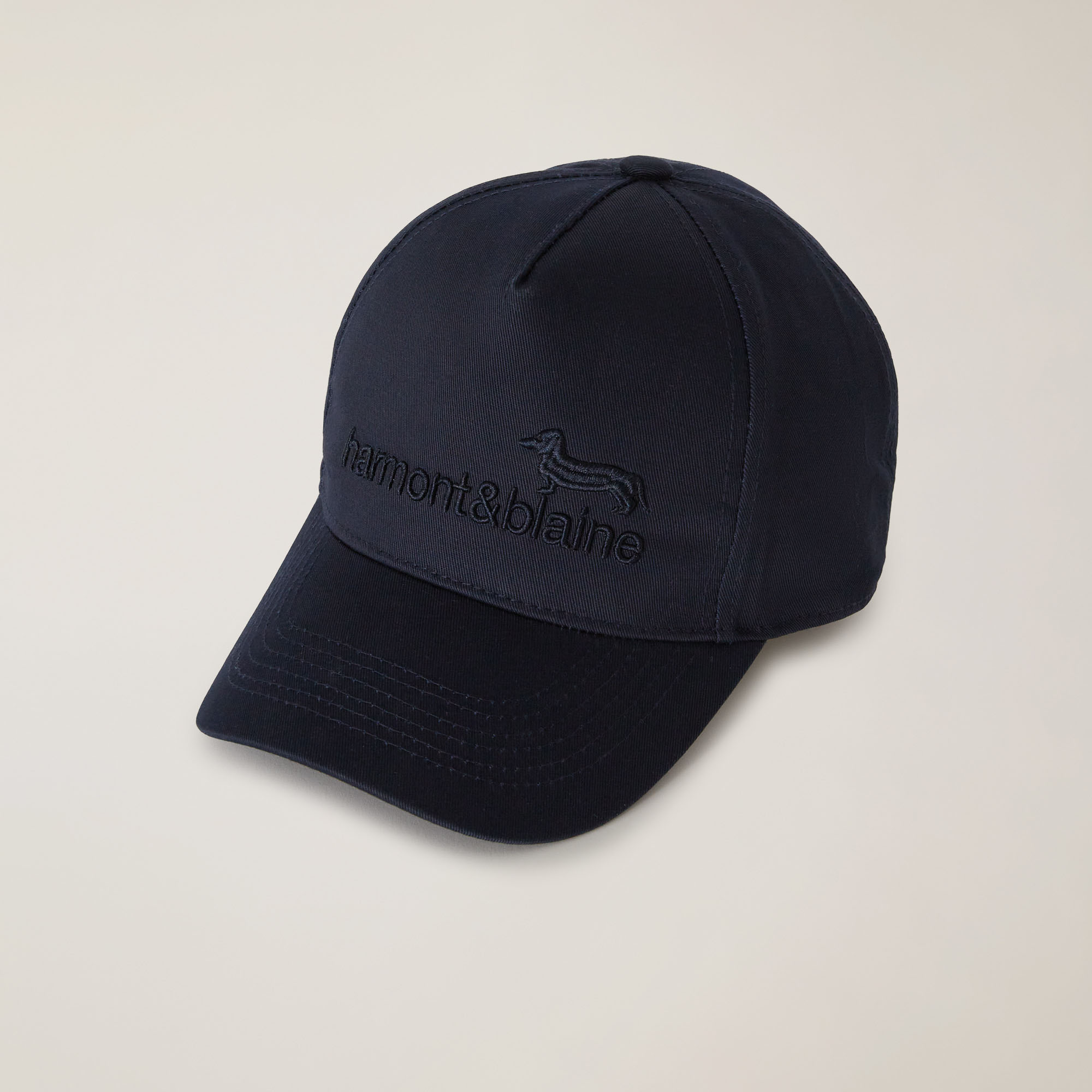 Gorra De Béisbol Con Inscripción Y Teckel, Azul, large image number 0