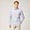 Camicia Hbj In Cotone Con Fantasia All-Over, Dusty Blu, swatch