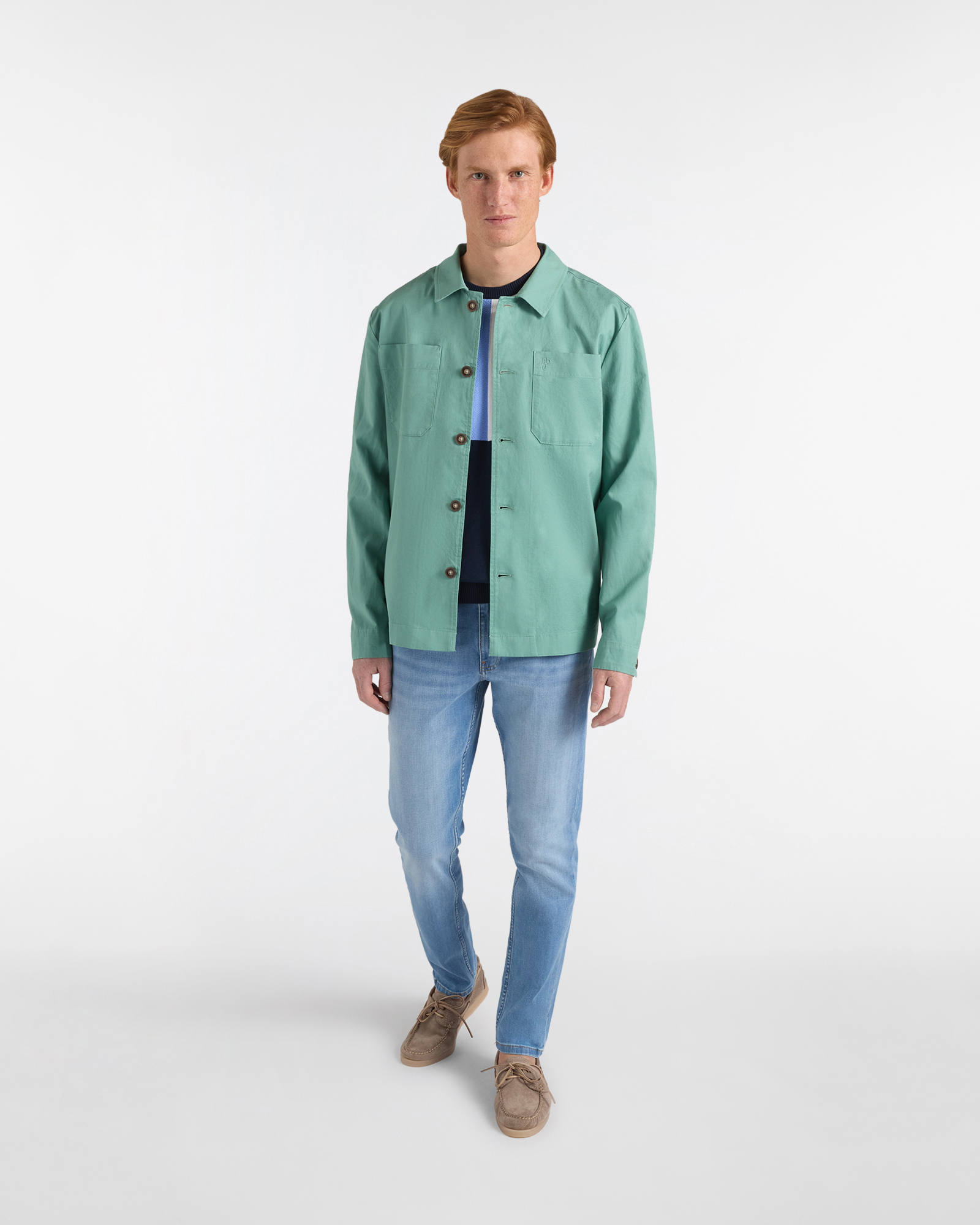 Denim Uomo Cinque Tasche Narrow Fit, Blu denim, large image number 3