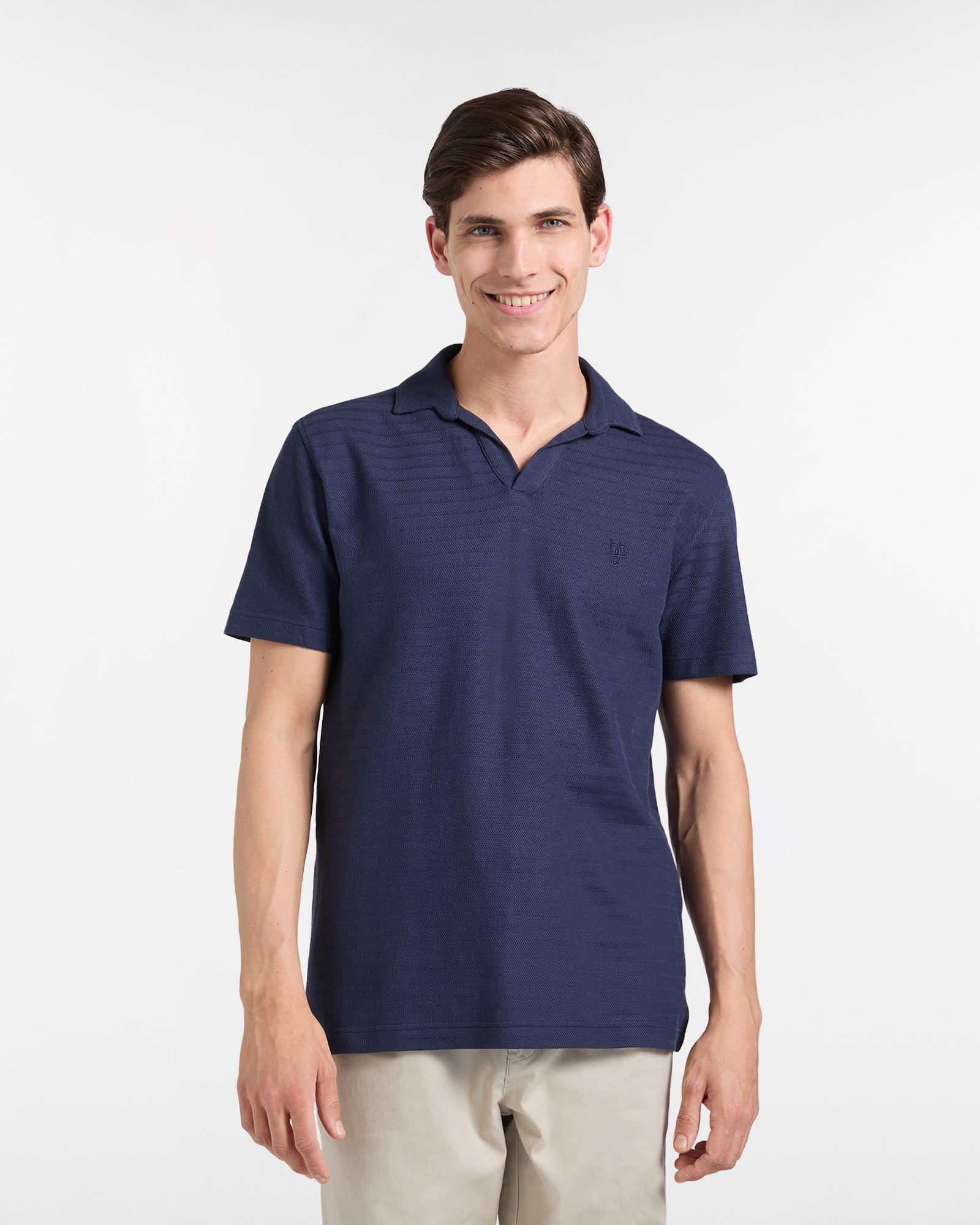 Polo uomo regular fit in jersey 