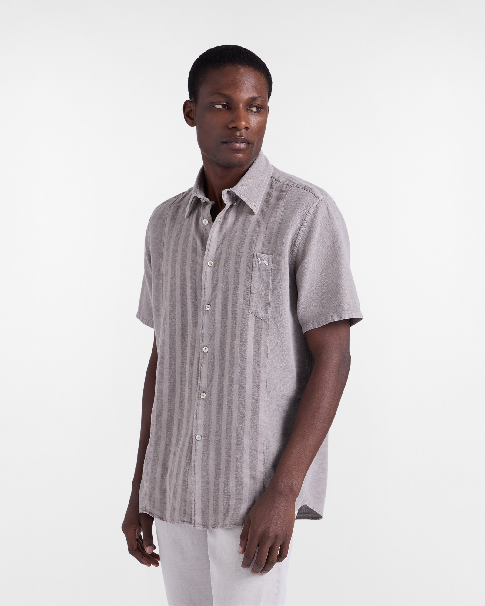 Camicia Uomo con Taschino Capsule Earth Dye