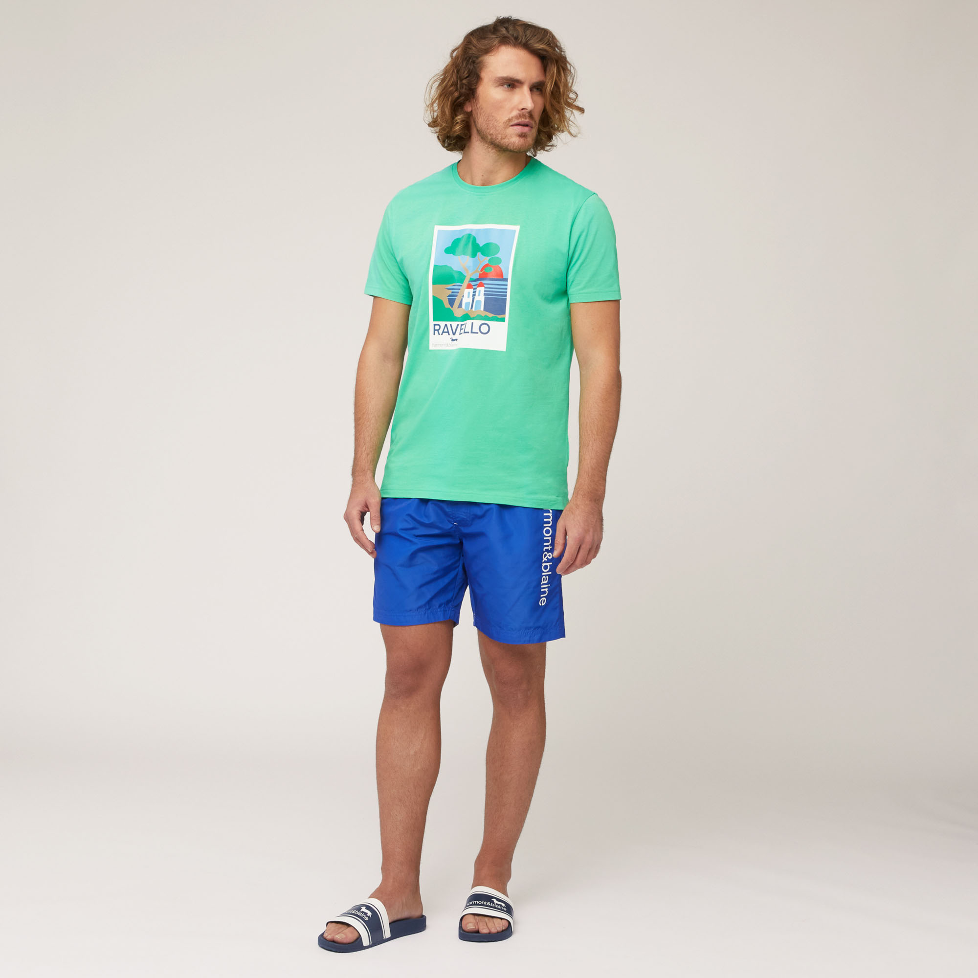 Amalfi Coast T-Shirt, Herb, large image number 3
