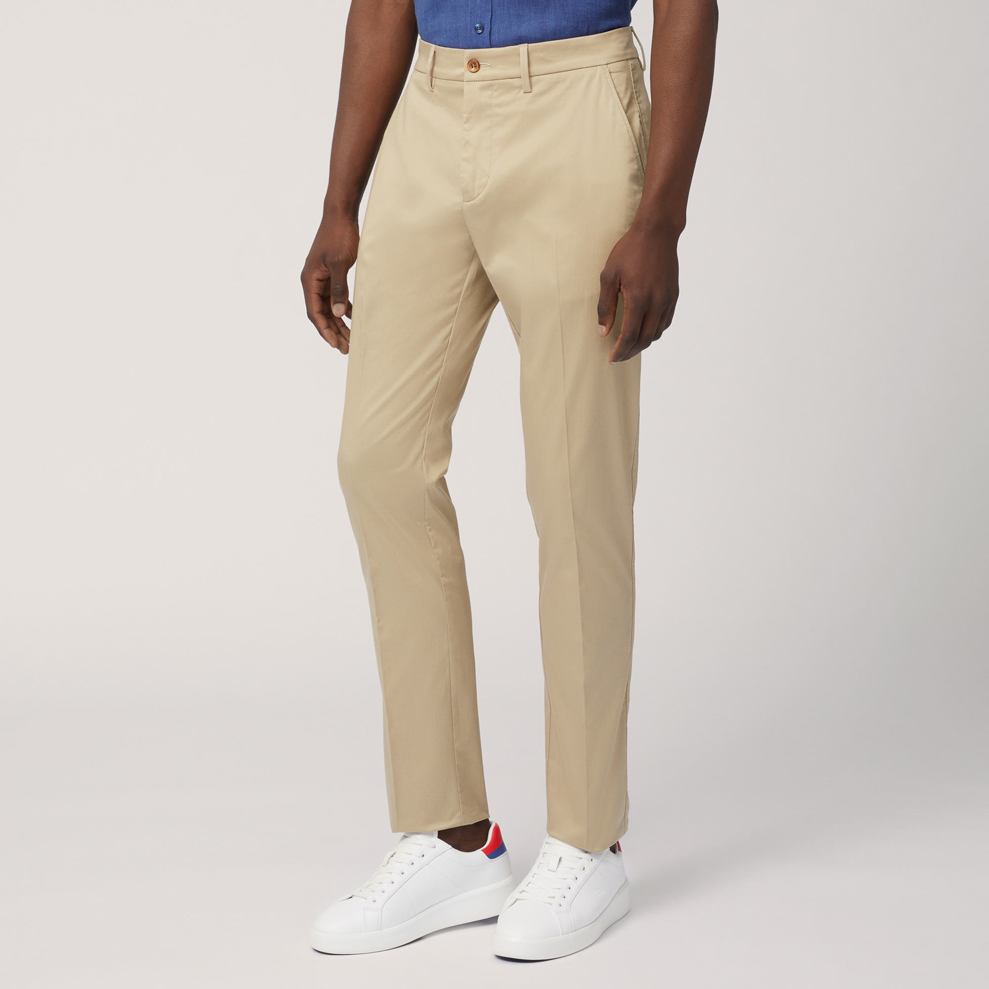 Pantaloni Chino Personalizzati, Beige, large