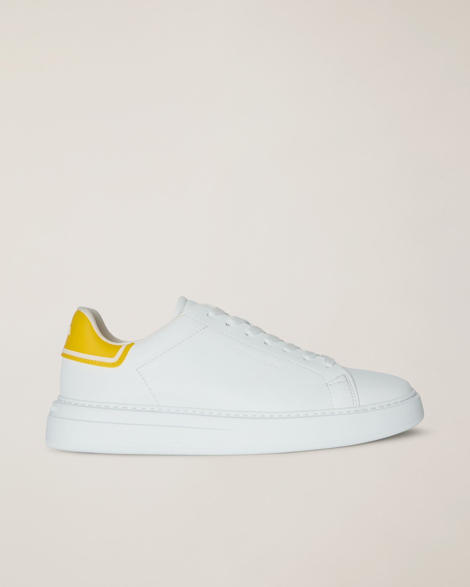 "Sorbetto Ice Pop" sneaker, White/Yellow, large