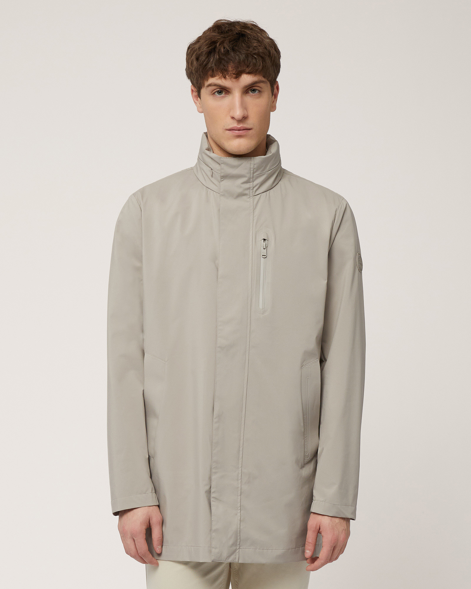 Softshell Short Trench Coat