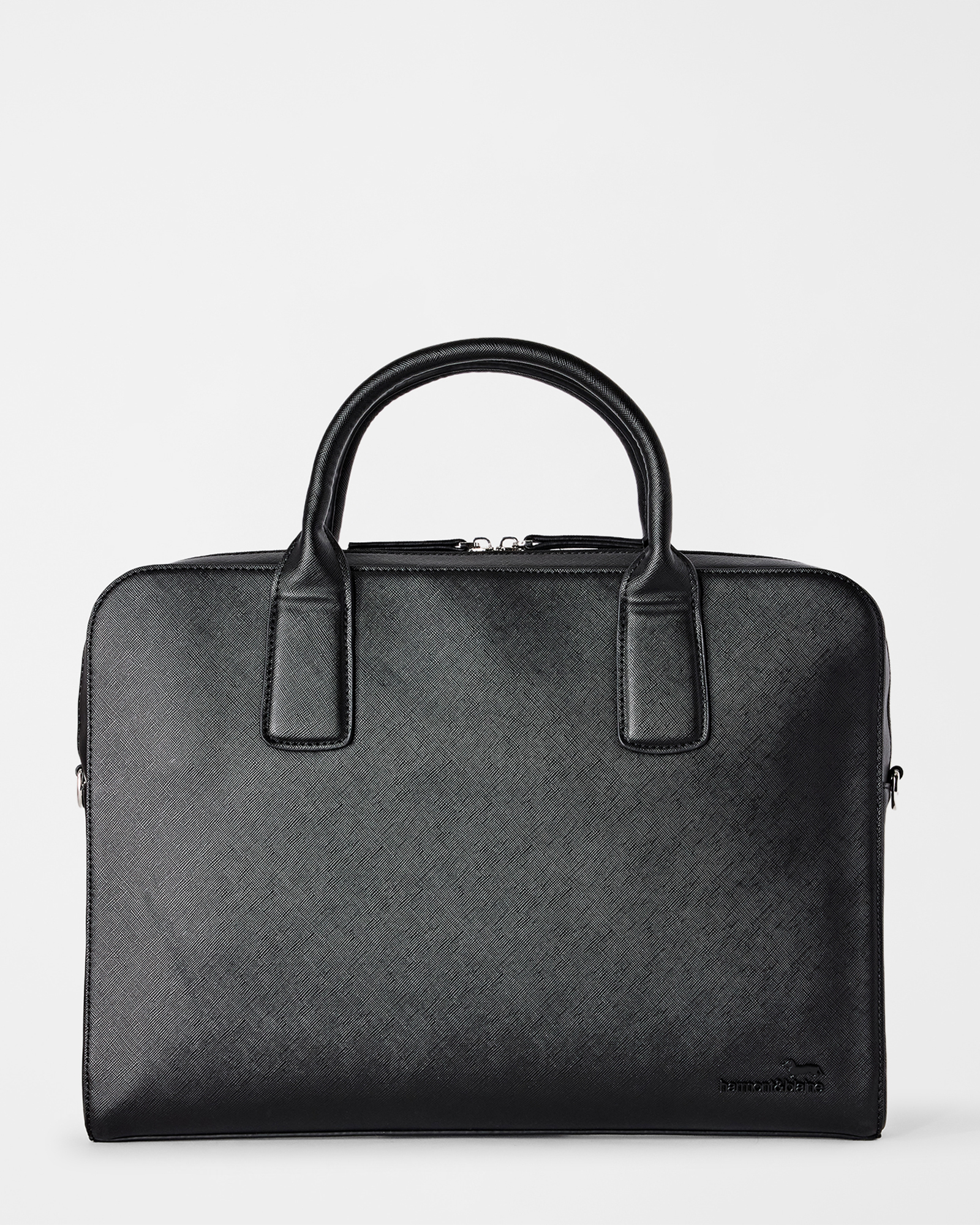 Men's black document case