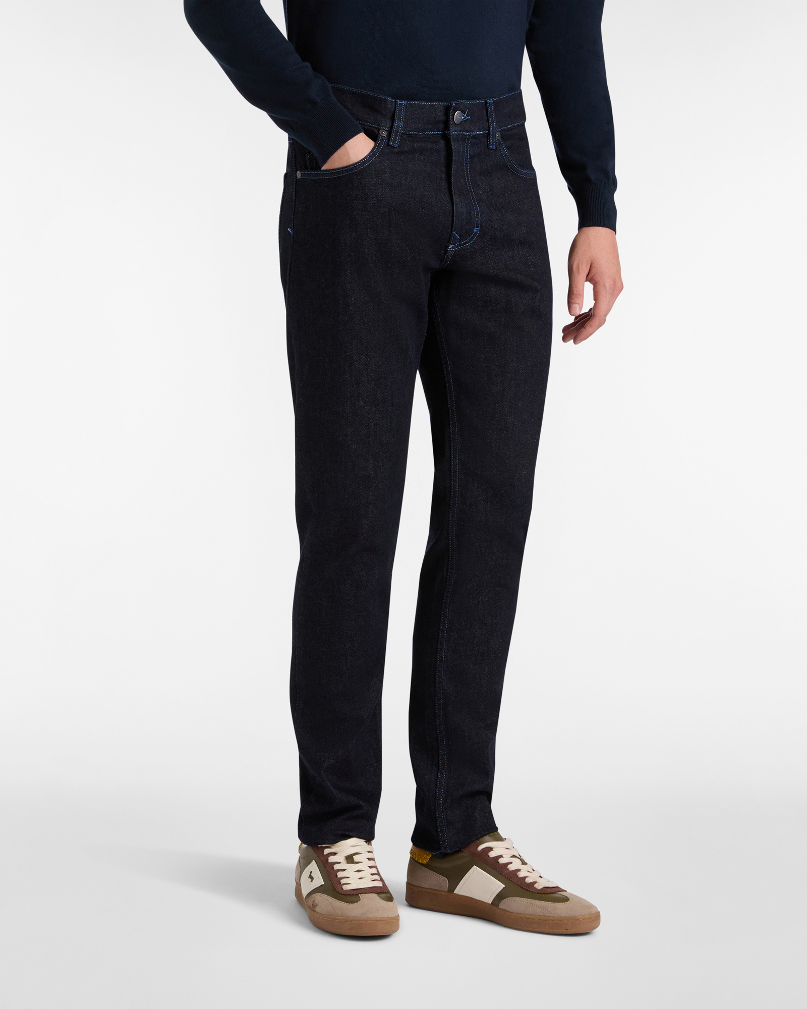 Denim de 5 bolsillos, Blu, large image number 0