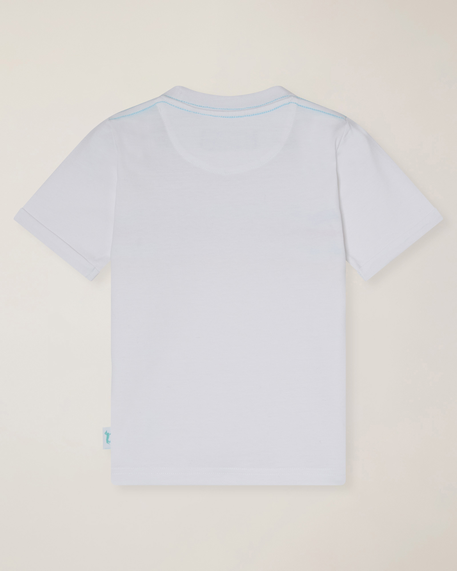 T-shirt con stampa in silicone, Bianco, large image number 1